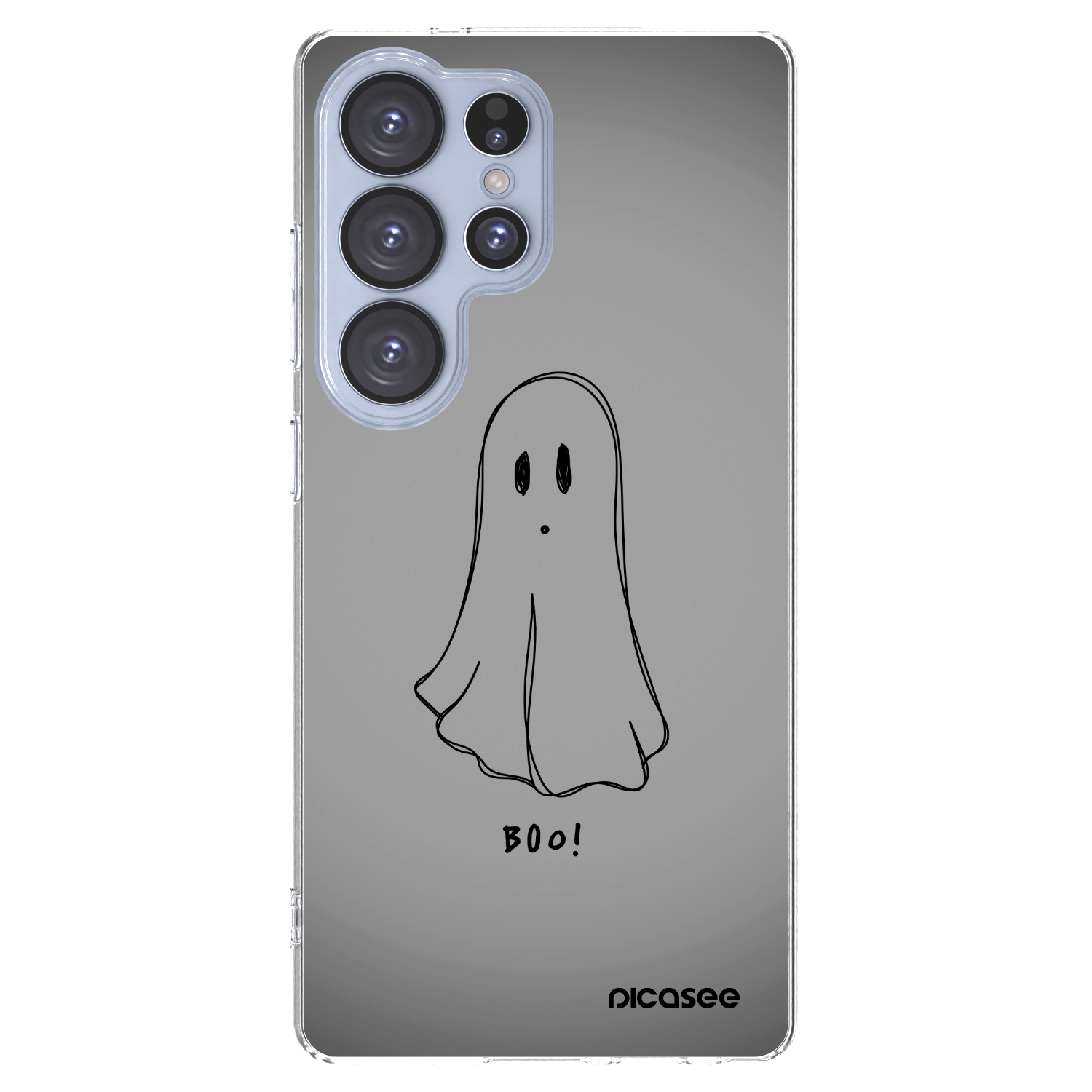 Picasee silikonska prozirna maskica za Samsung Galaxy S25 Ultra 5G - Ghost