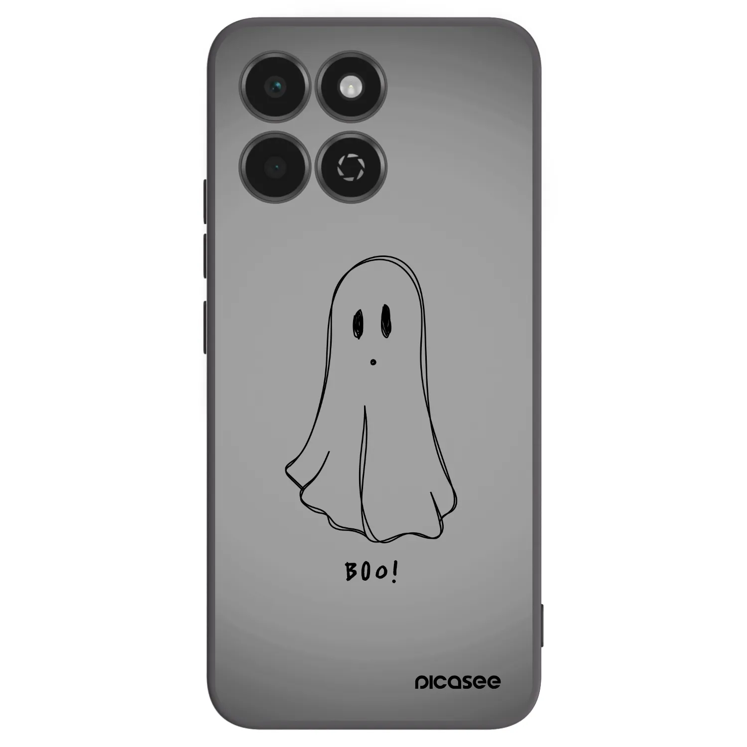 Picasee crna silikonska maskica za Honor 200 Smart 5G - Ghost