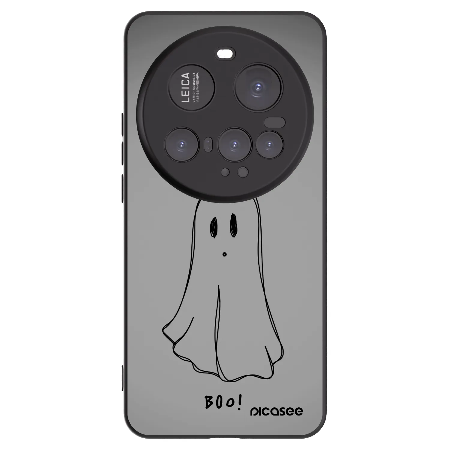 Picasee crna silikonska maskica za Xiaomi 15 Ultra - Ghost