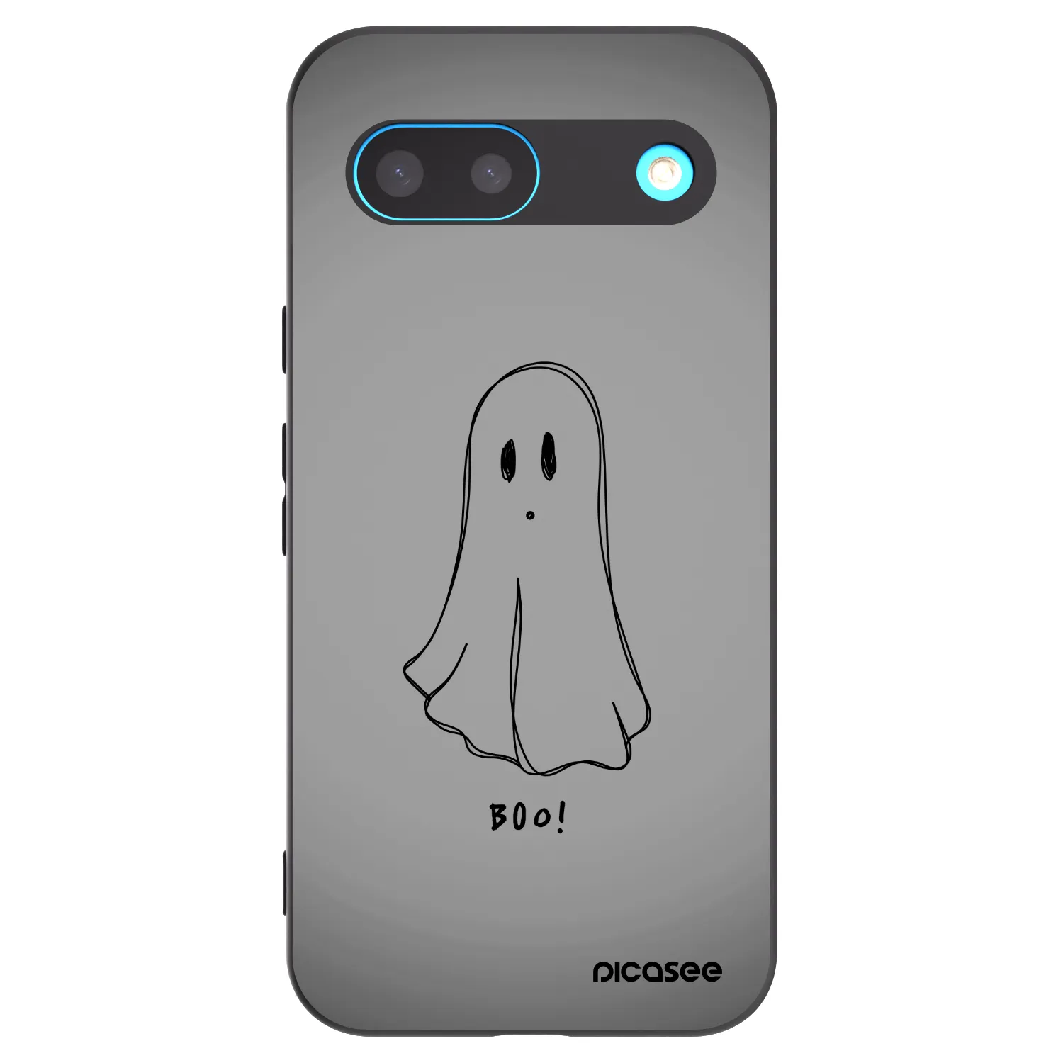 Picasee crna silikonska maskica za Google Pixel 8 - Ghost