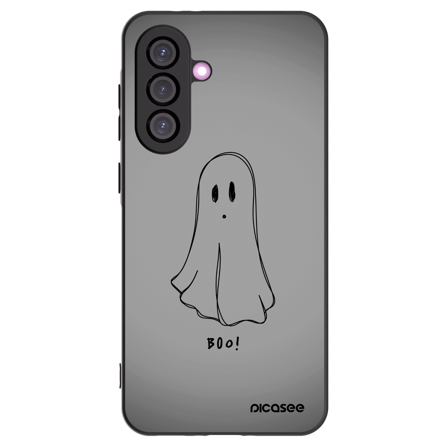 Picasee crna silikonska maskica za Samsung Galaxy A36 5G - Ghost