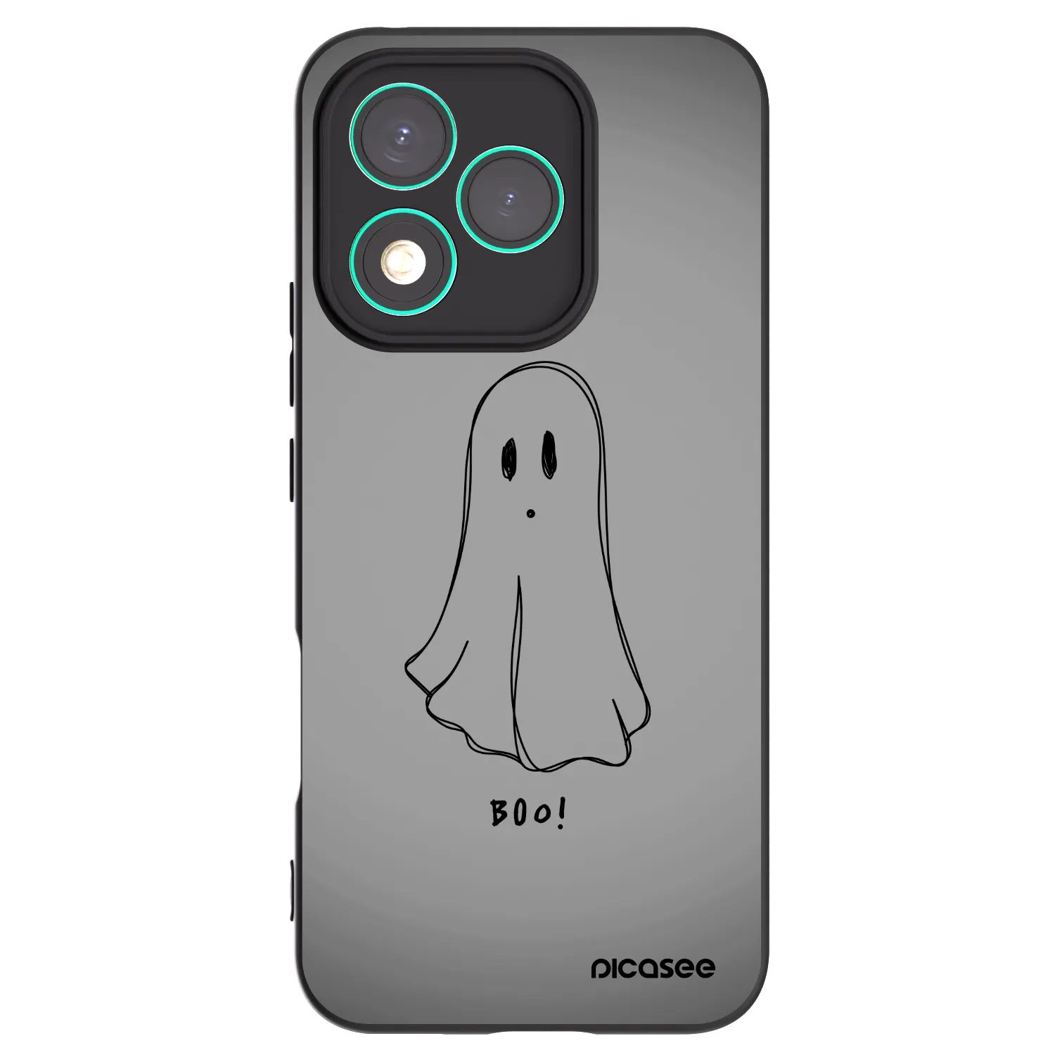 Picasee crna silikonska maskica za Honor 400 Lite 5G - Ghost