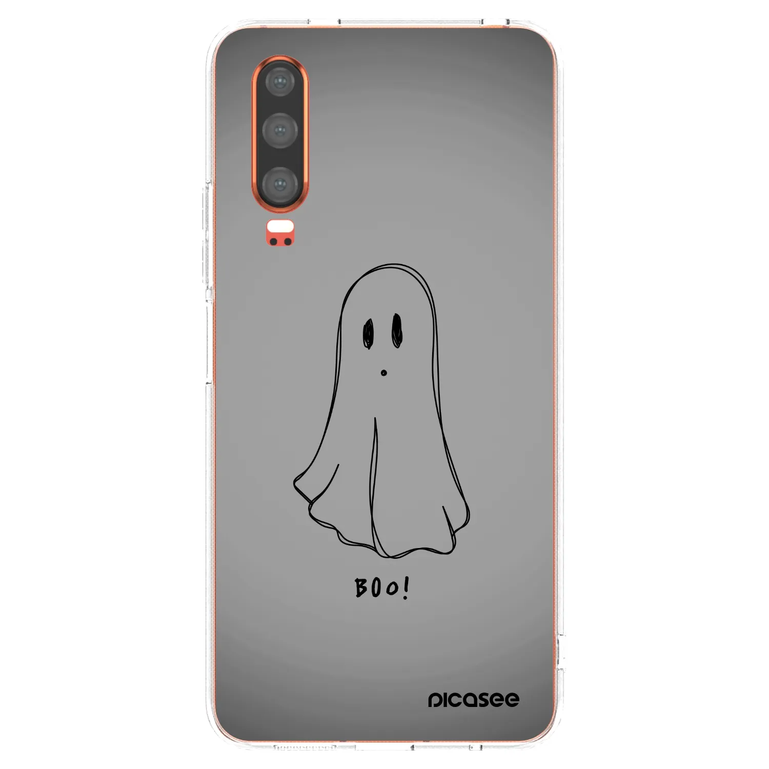 Picasee silikonska prozirna maskica za Huawei P30 - Ghost