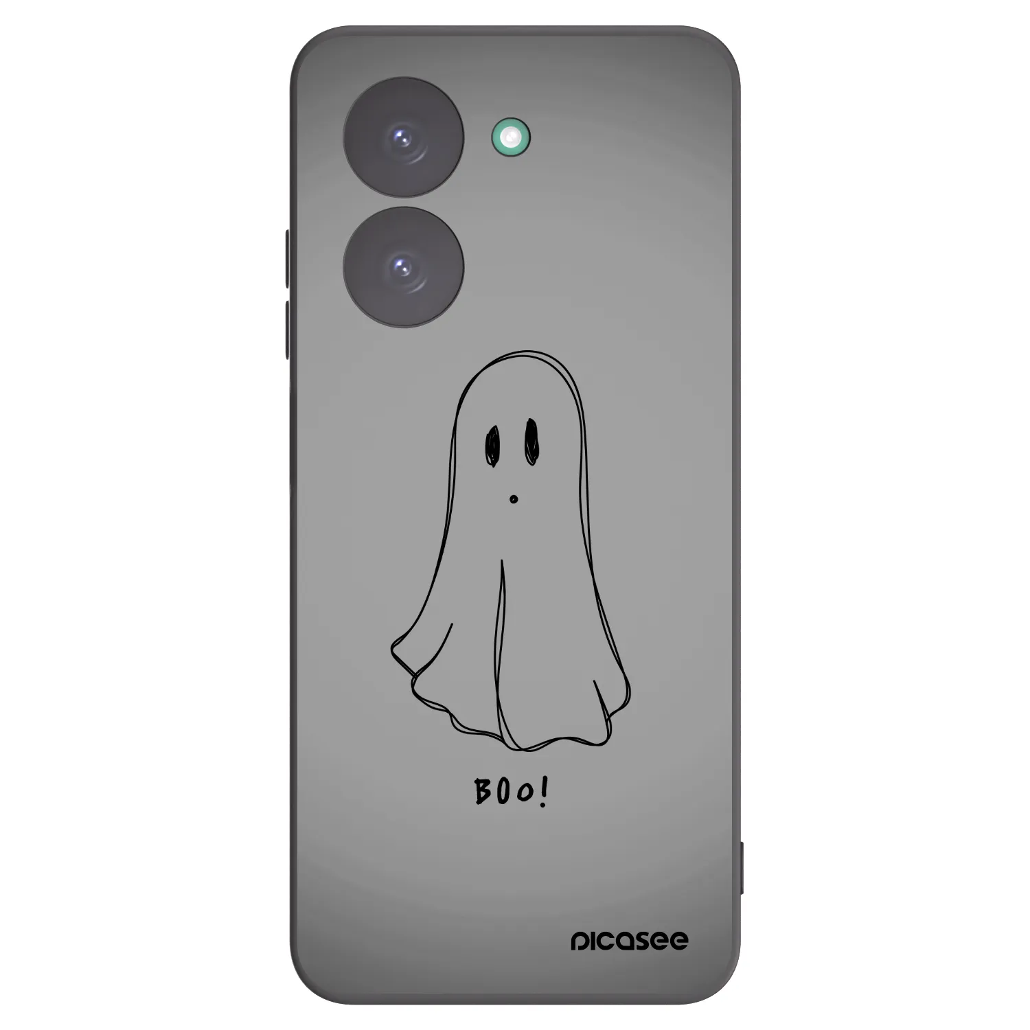Picasee crna silikonska maskica za Xiaomi Redmi A5 - Ghost