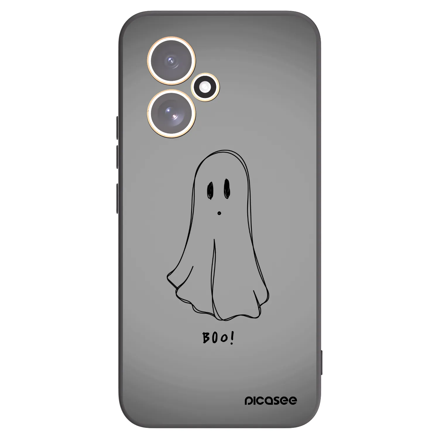 Picasee crna silikonska maskica za Honor 400 5G - Ghost
