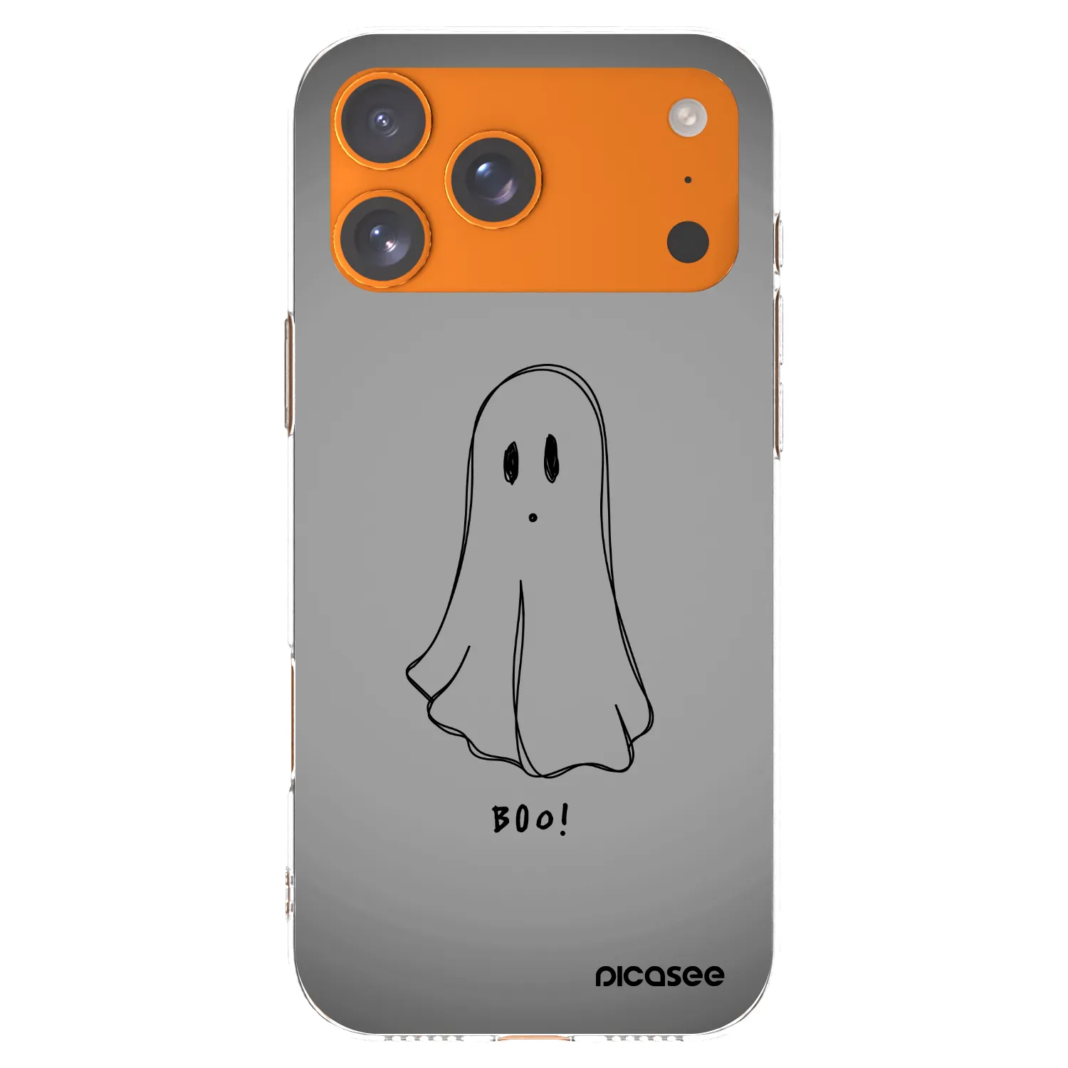 Picasee silikonska prozirna maskica za Apple iPhone 17 Pro Max - Ghost