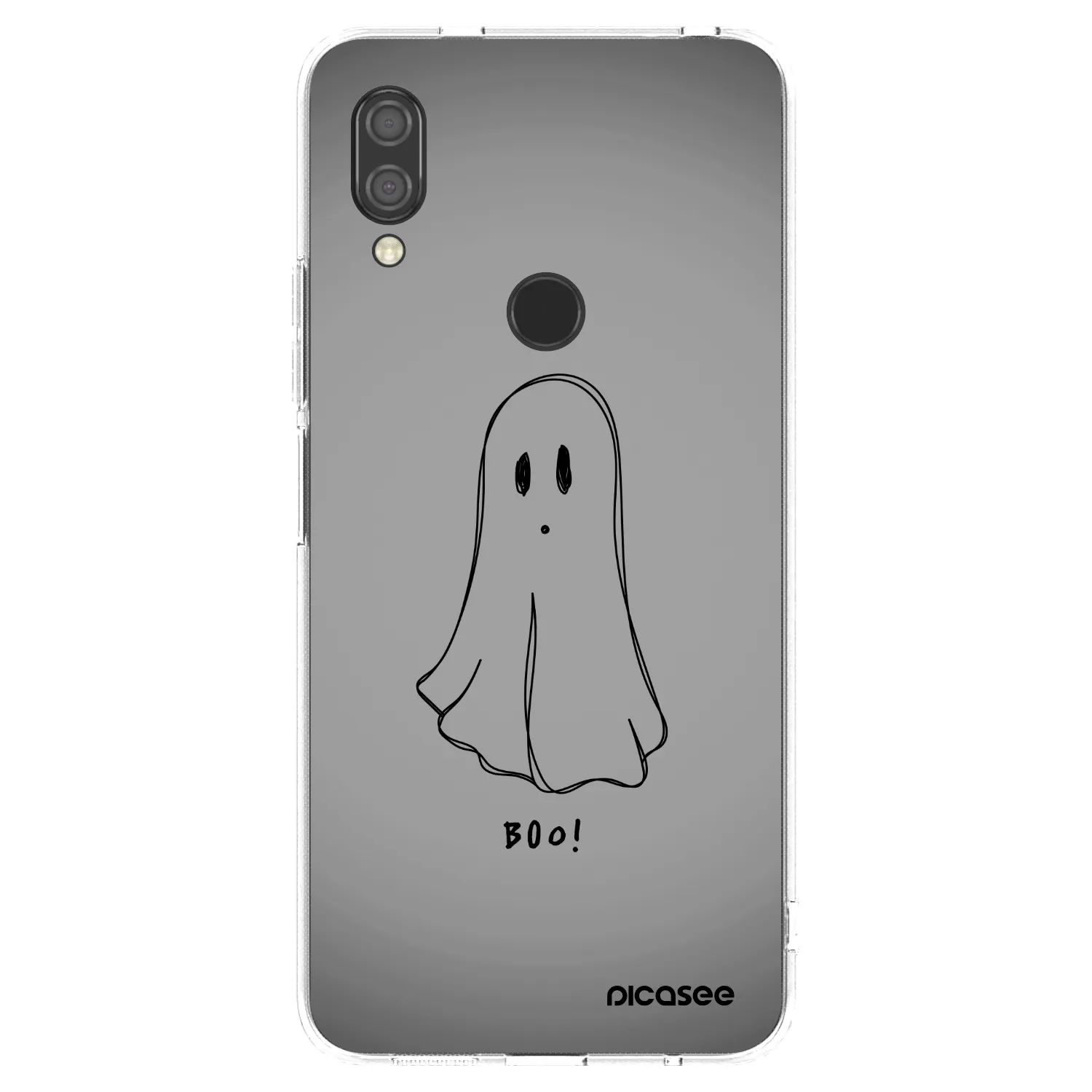 Picasee silikonska prozirna maskica za Xiaomi Redmi 7 - Ghost
