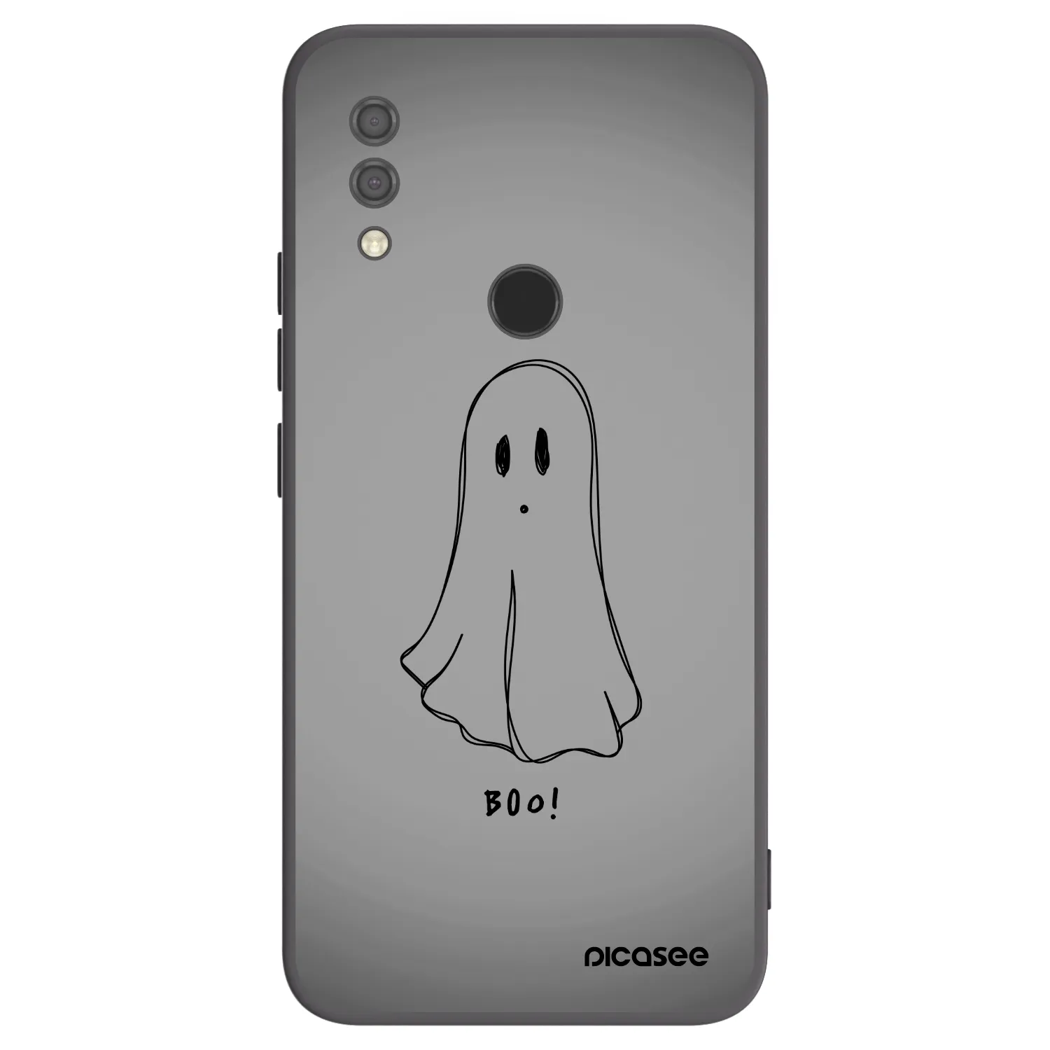Picasee crna silikonska maskica za Xiaomi Redmi 7 - Ghost