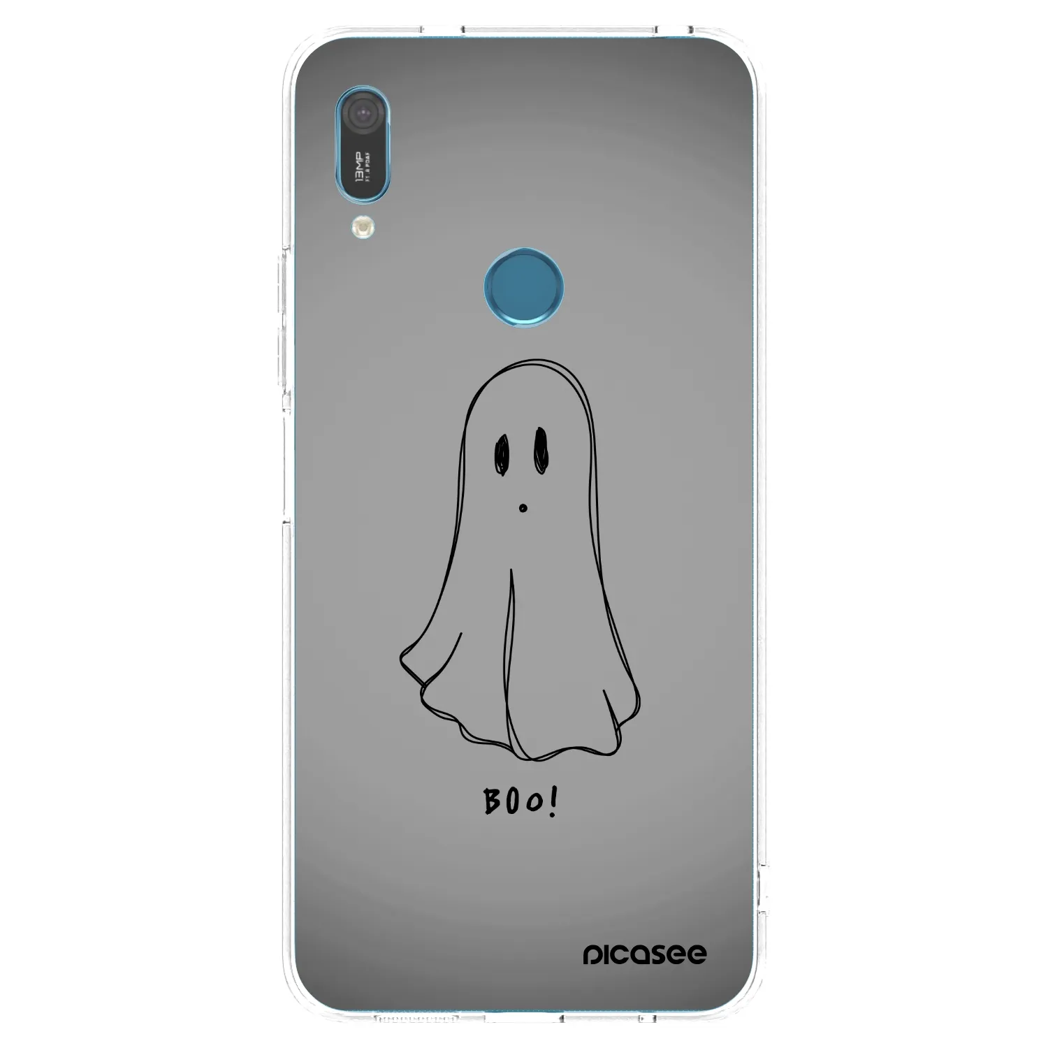 Picasee silikonska prozirna maskica za Huawei Y6 2019 - Ghost