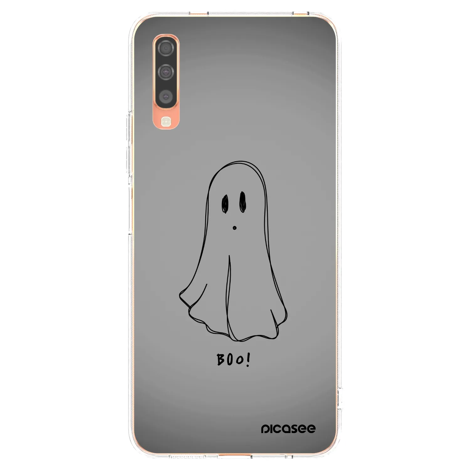 Picasee silikonska prozirna maskica za Samsung Galaxy A70 A705F - Ghost
