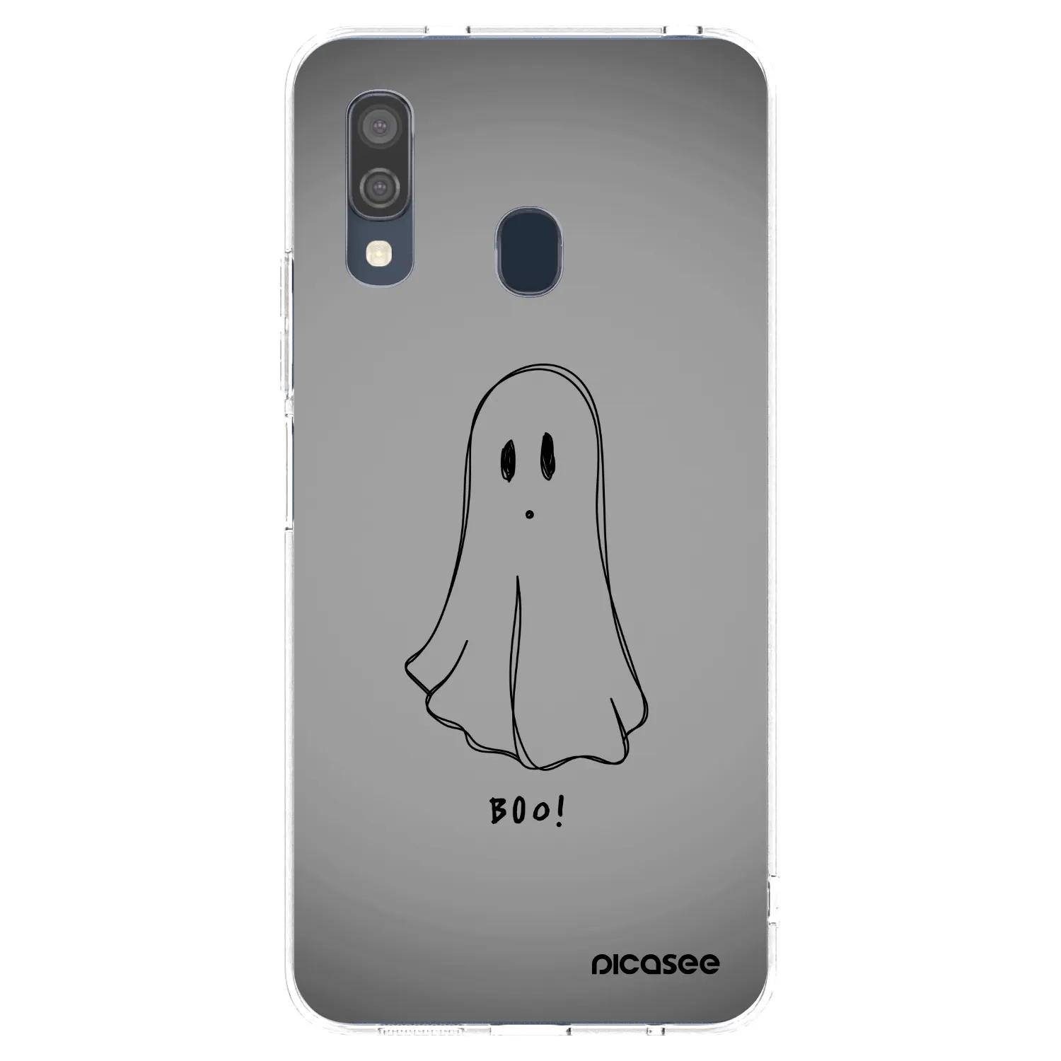 Picasee silikonska prozirna maskica za Samsung Galaxy A40 A405F - Ghost