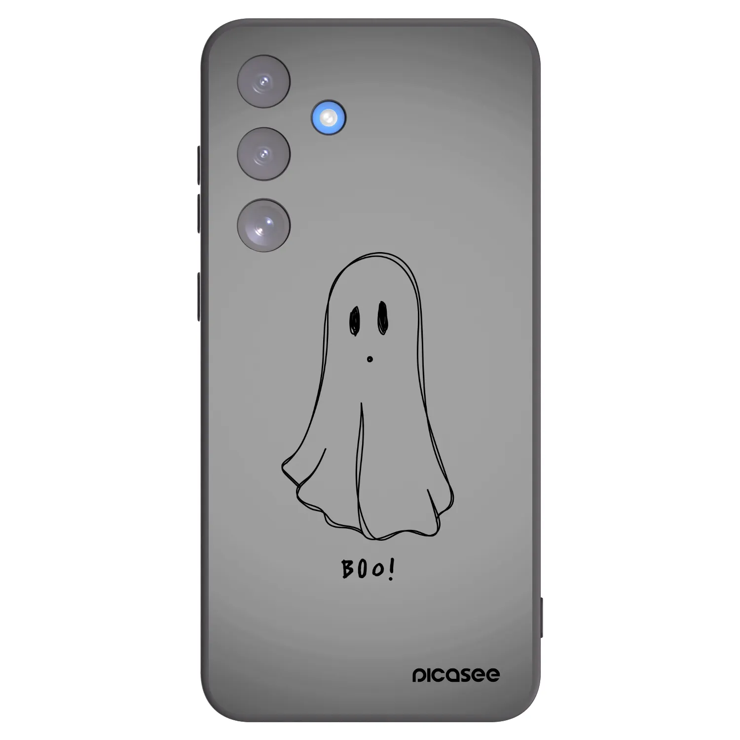 Picasee crna silikonska maskica za Samsung Galaxy S25 FE 5G - Ghost