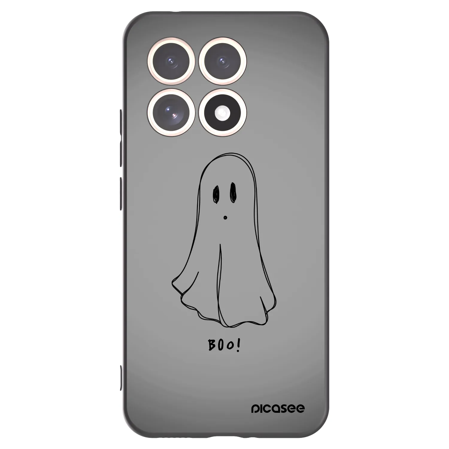 Picasee crna silikonska maskica za Xiaomi 15T - Ghost