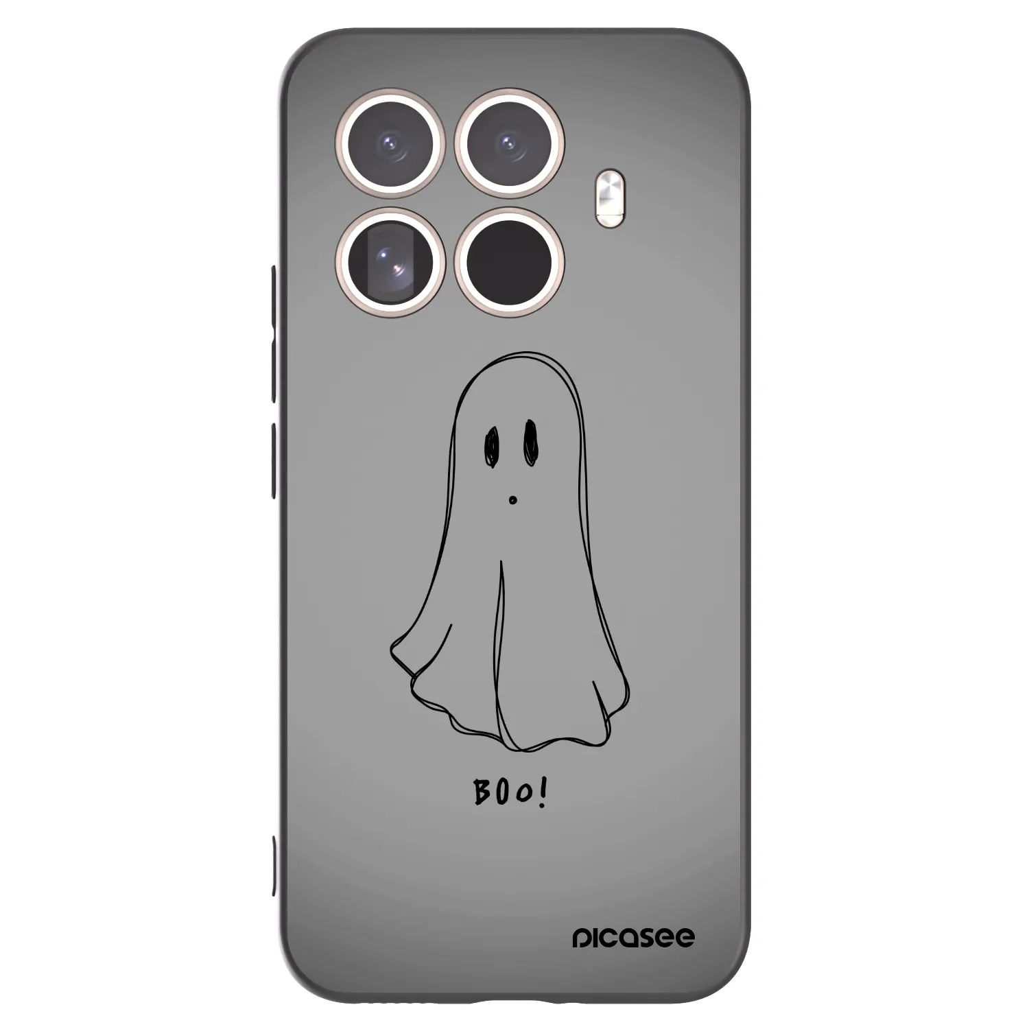 Picasee crna silikonska maskica za Xiaomi 15T Pro - Ghost