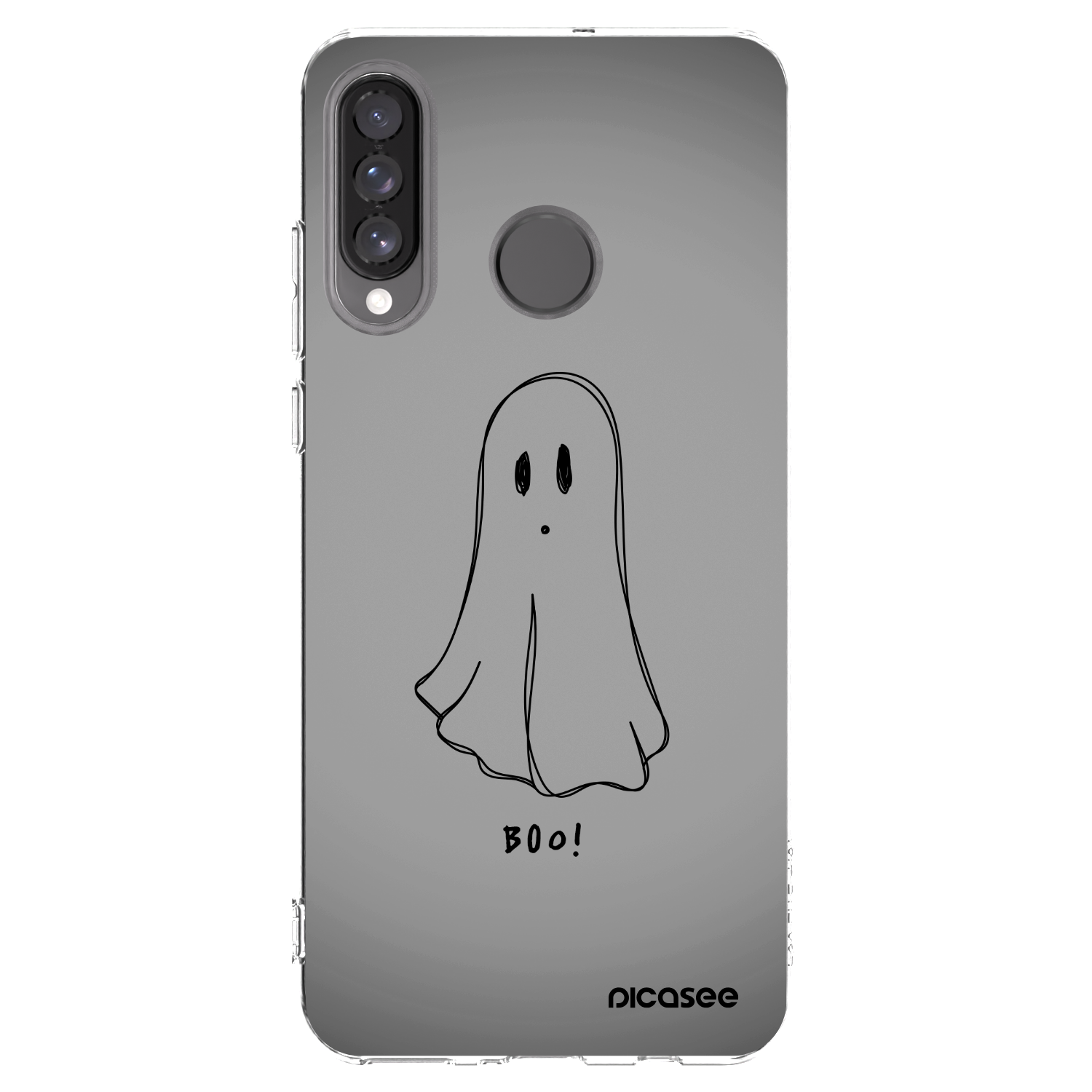 Picasee silikonska prozirna maskica za Huawei P30 Lite - Ghost