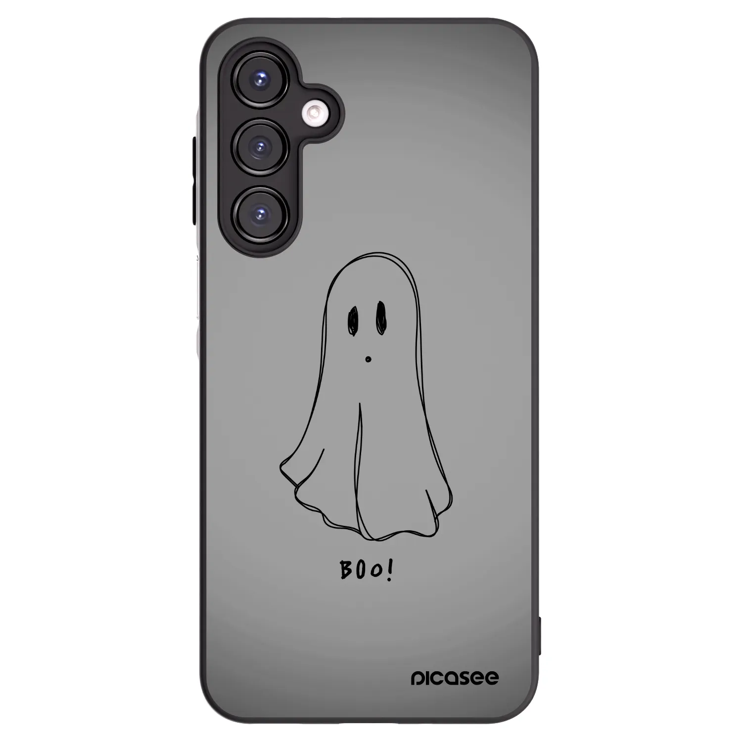 Picasee crna silikonska maskica za Samsung Galaxy A16 4G - Ghost