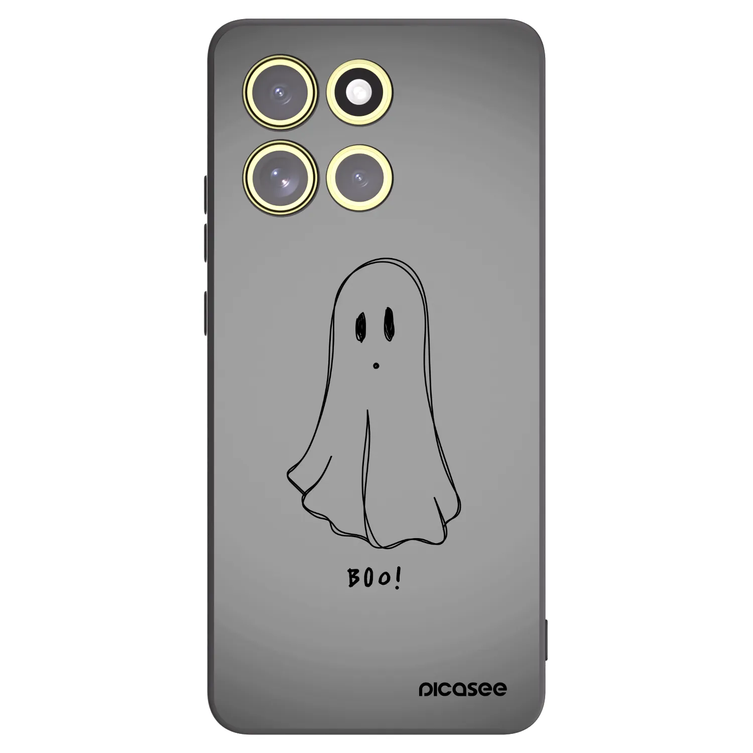 Picasee crna silikonska maskica za Motorola Moto G86 Power 5G - Ghost