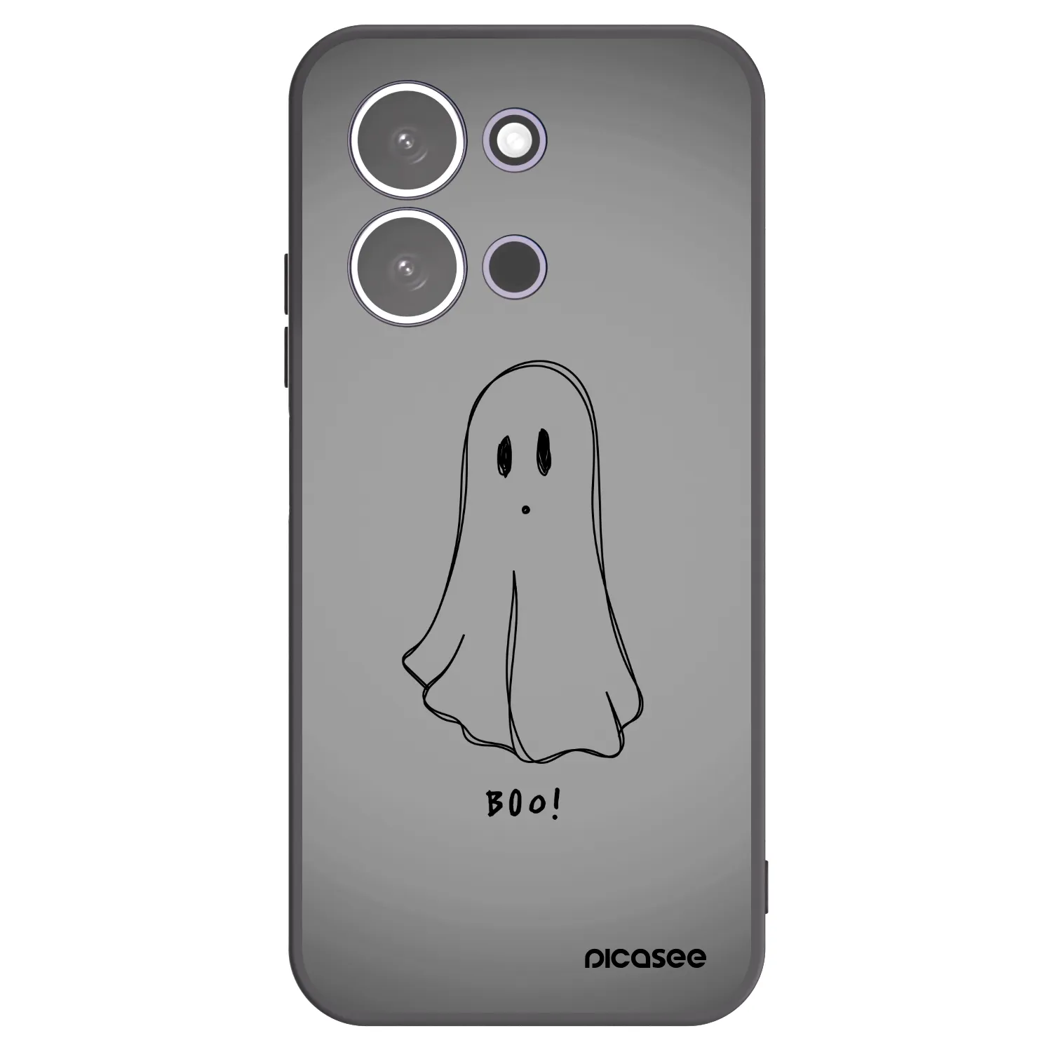 Picasee crna silikonska maskica za Xiaomi Redmi 15C 5G - Ghost