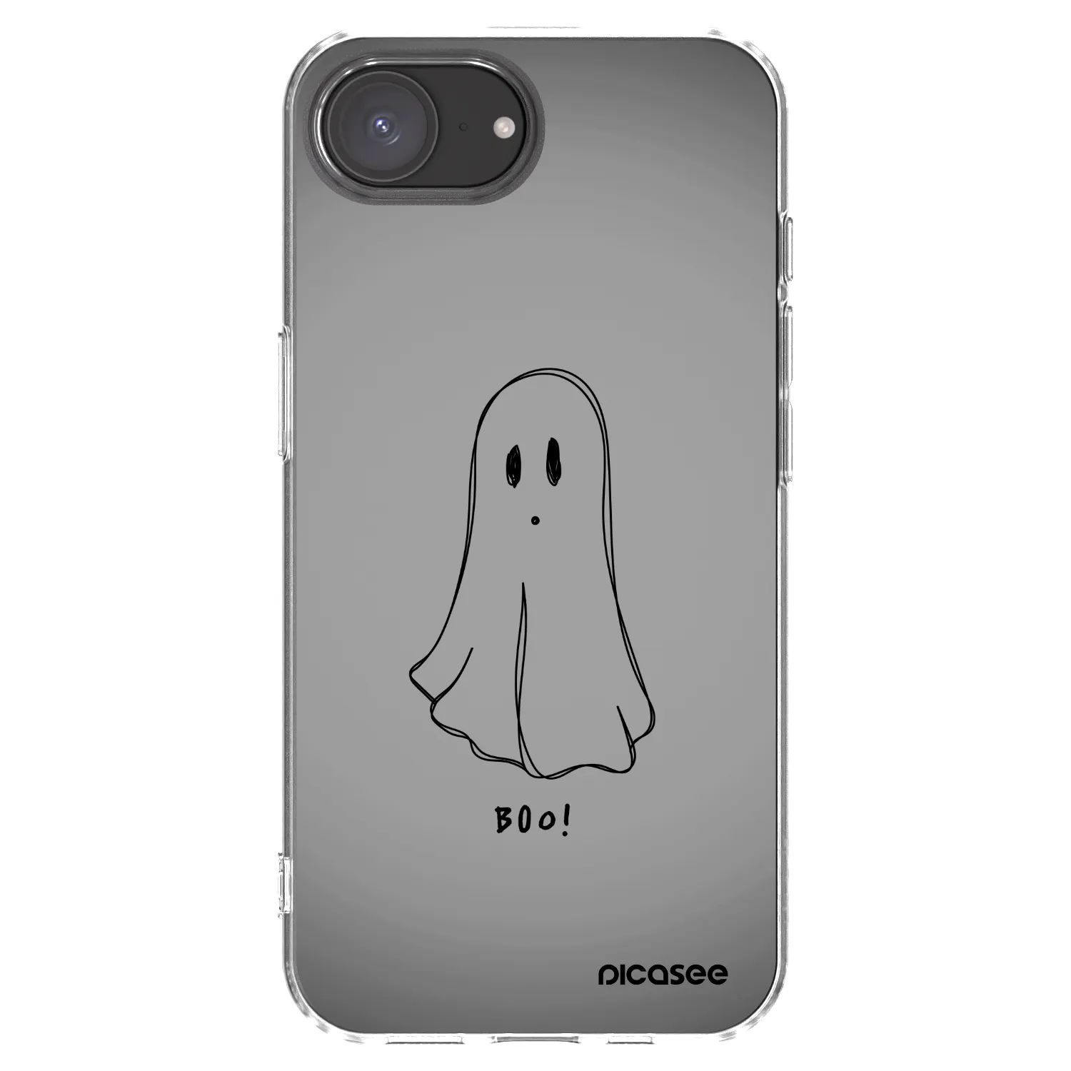 Picasee silikonska prozirna maskica za Apple iPhone 17e - Ghost