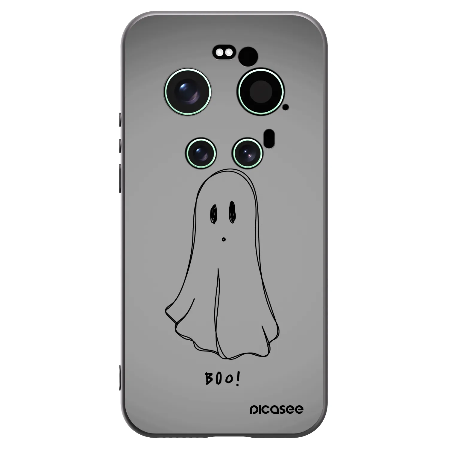 Picasee crna silikonska maskica za Xiaomi 17 Ultra - Ghost