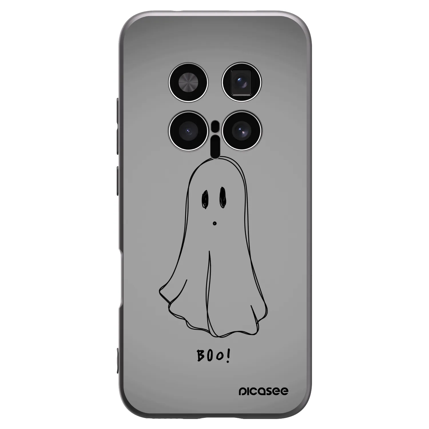 Picasee crna silikonska maskica za Honor Magic8 Pro 5G - Ghost