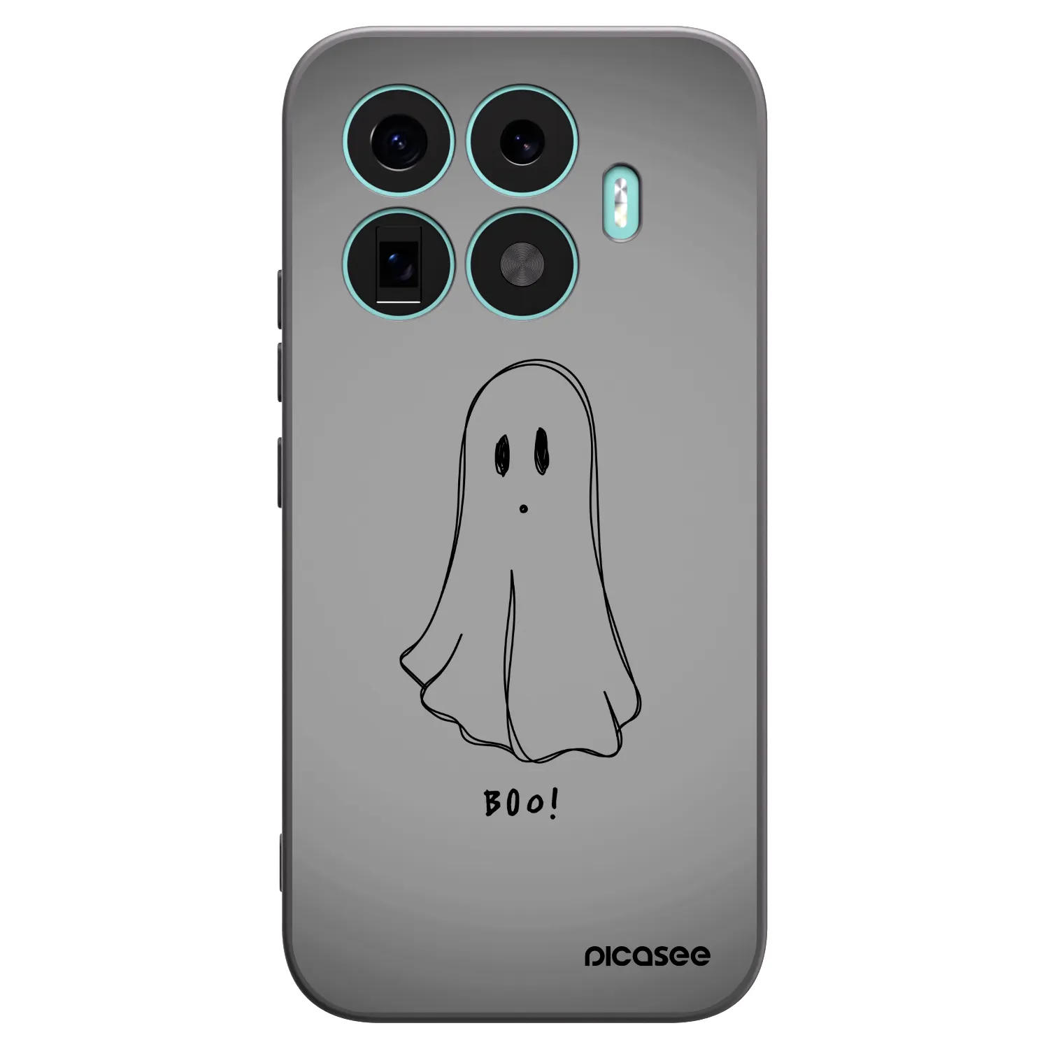 Picasee crna silikonska maskica za Xiaomi 17T - Ghost