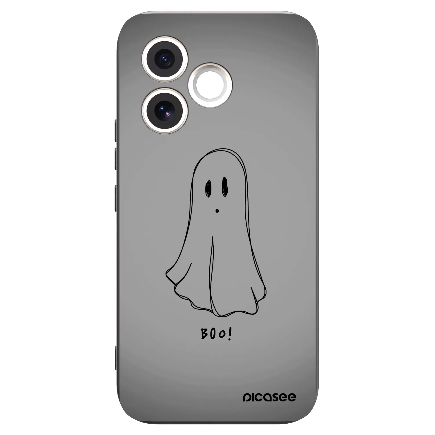 Picasee crna silikonska maskica za Honor 600 Lite - Ghost