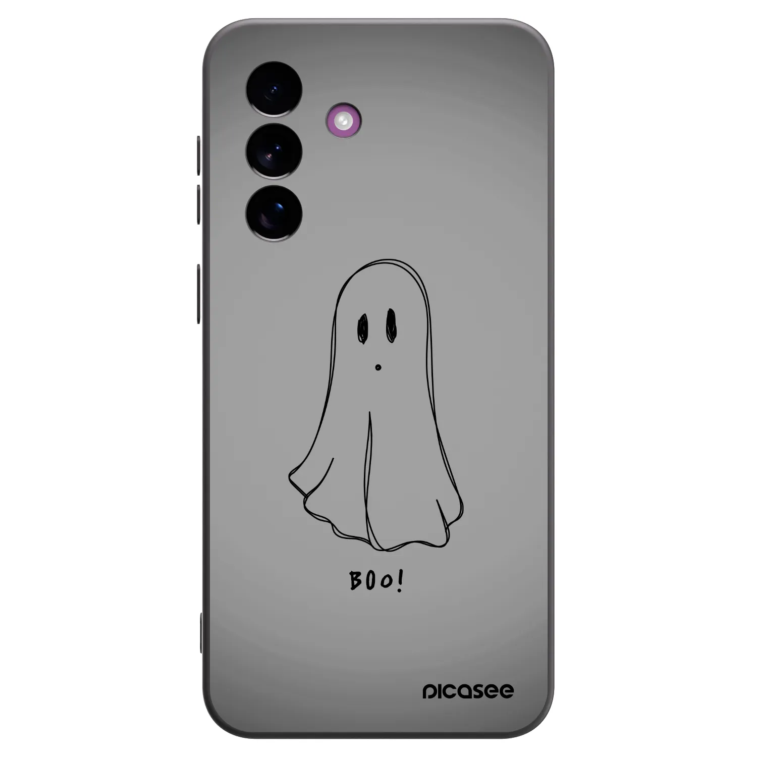 Picasee crna silikonska maskica za Samsung Galaxy A37 - Ghost