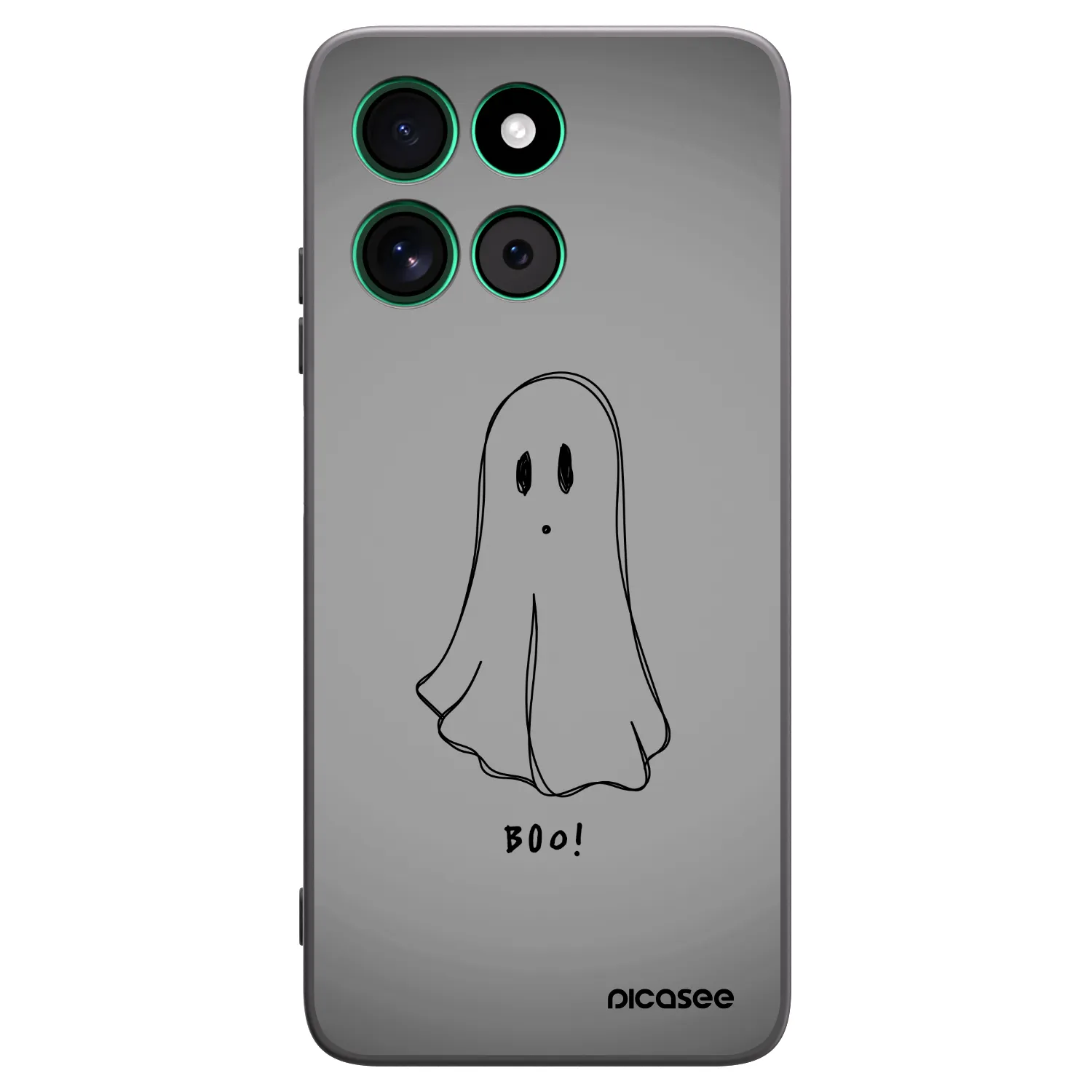 Picasee crna silikonska maskica za Motorola Moto G57 Power - Ghost
