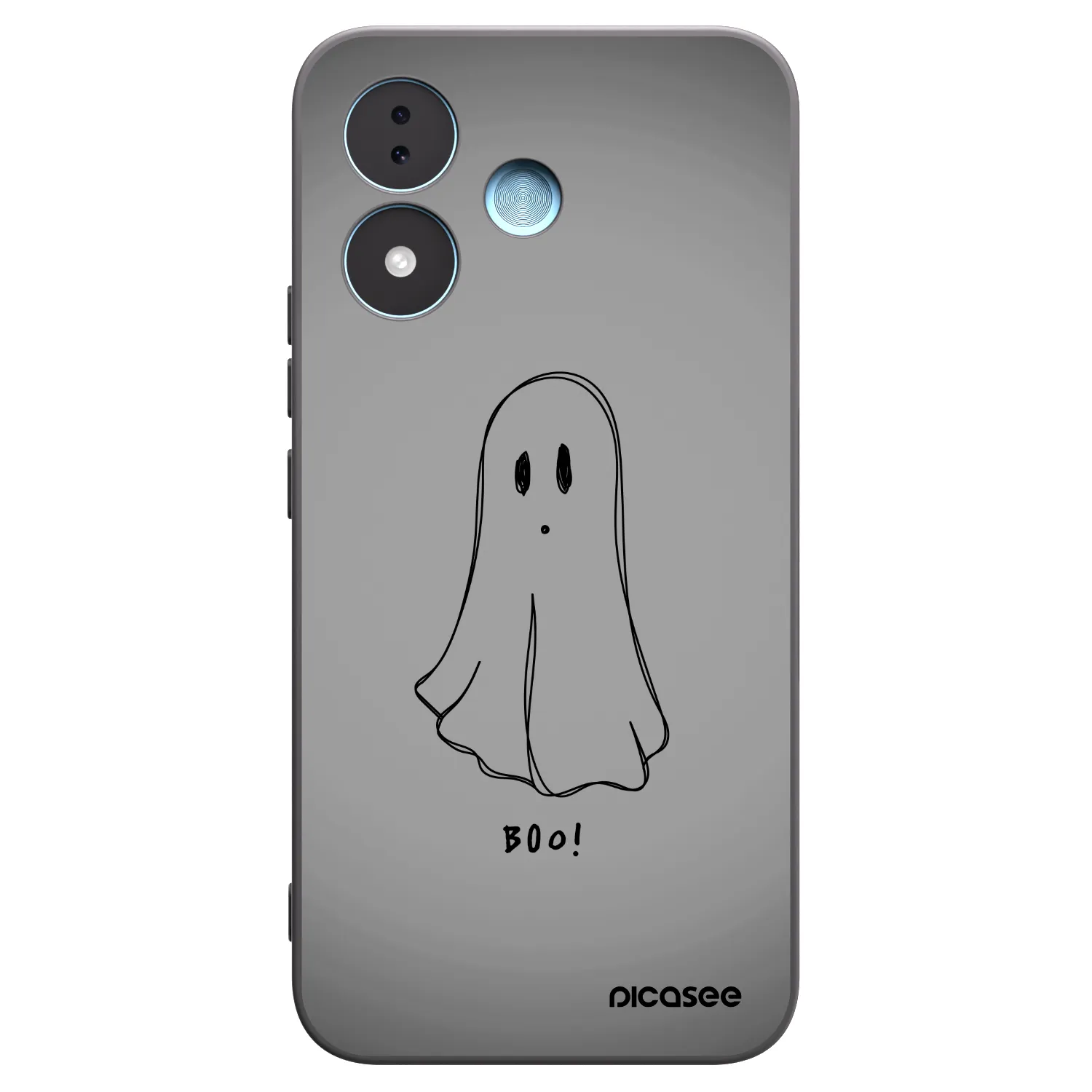 Picasee crna silikonska maskica za Xiaomi Redmi Note 17 5G - Ghost