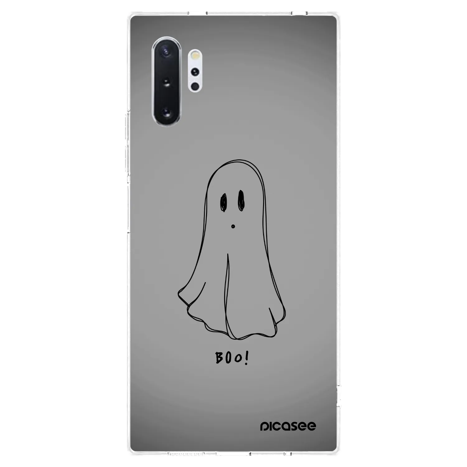 Picasee silikonska prozirna maskica za Samsung Galaxy Note 10+ N975F - Ghost