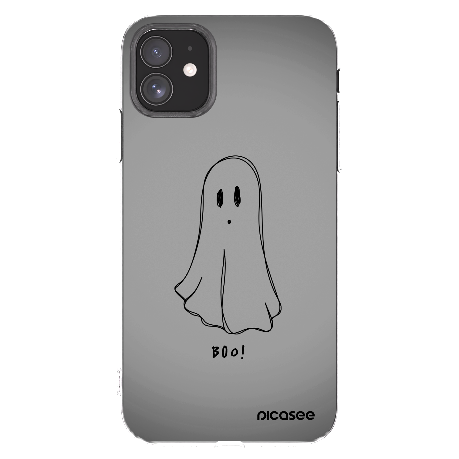 Picasee silikonska prozirna maskica za Apple iPhone 11 - Ghost