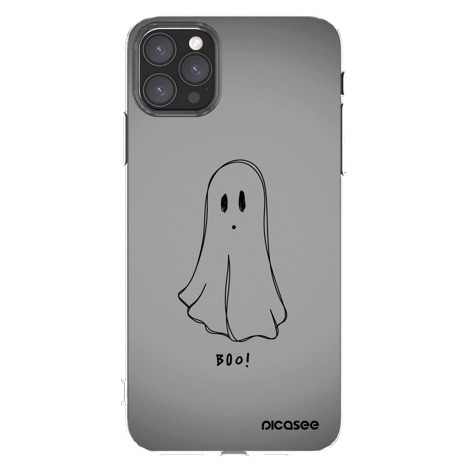 Picasee silikonska prozirna maskica za Apple iPhone 11 Pro Max - Ghost