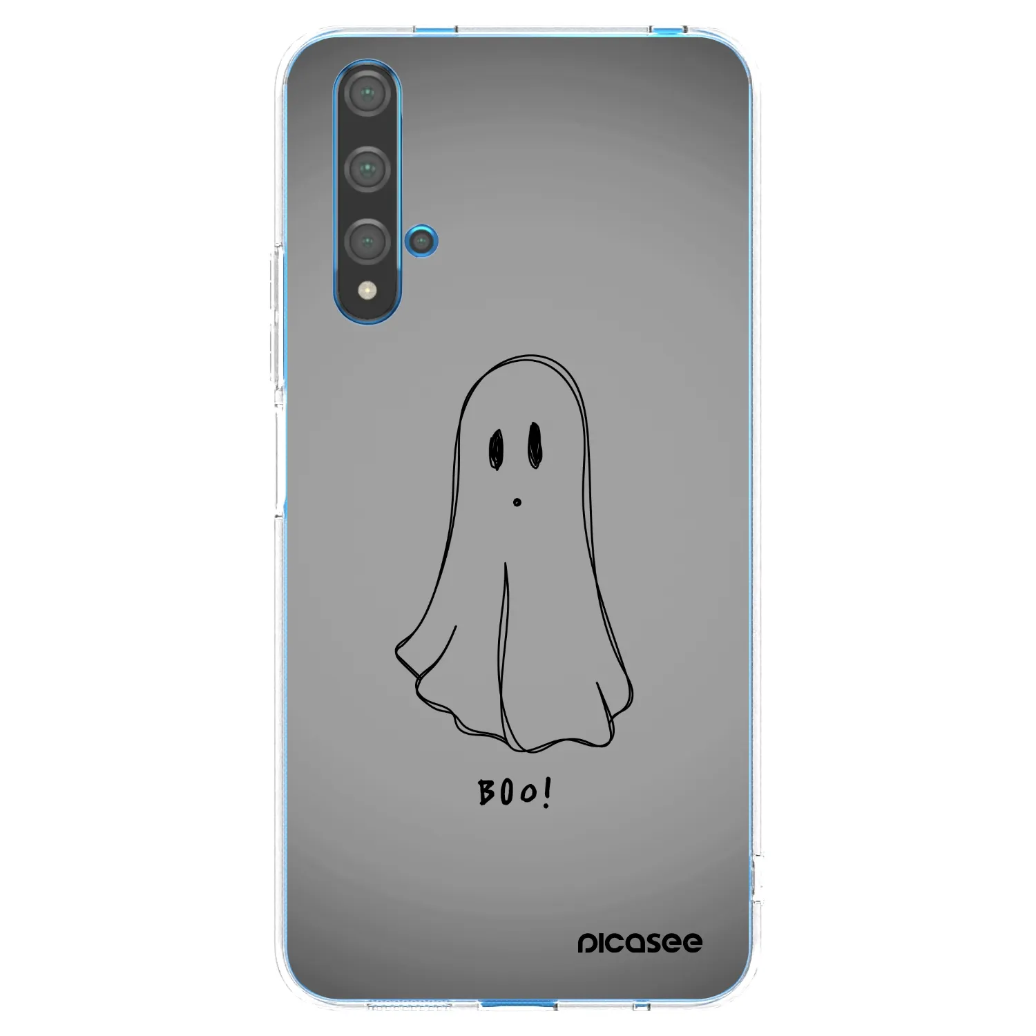 Picasee silikonska prozirna maskica za Huawei Nova 5T - Ghost