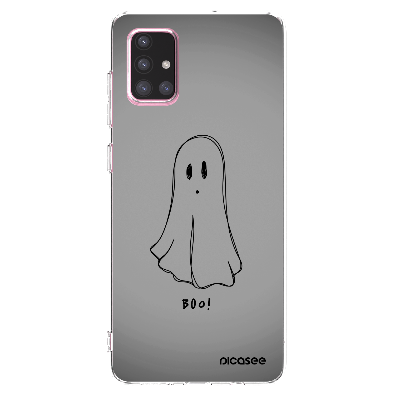 Picasee silikonska prozirna maskica za Samsung Galaxy A71 A715F - Ghost