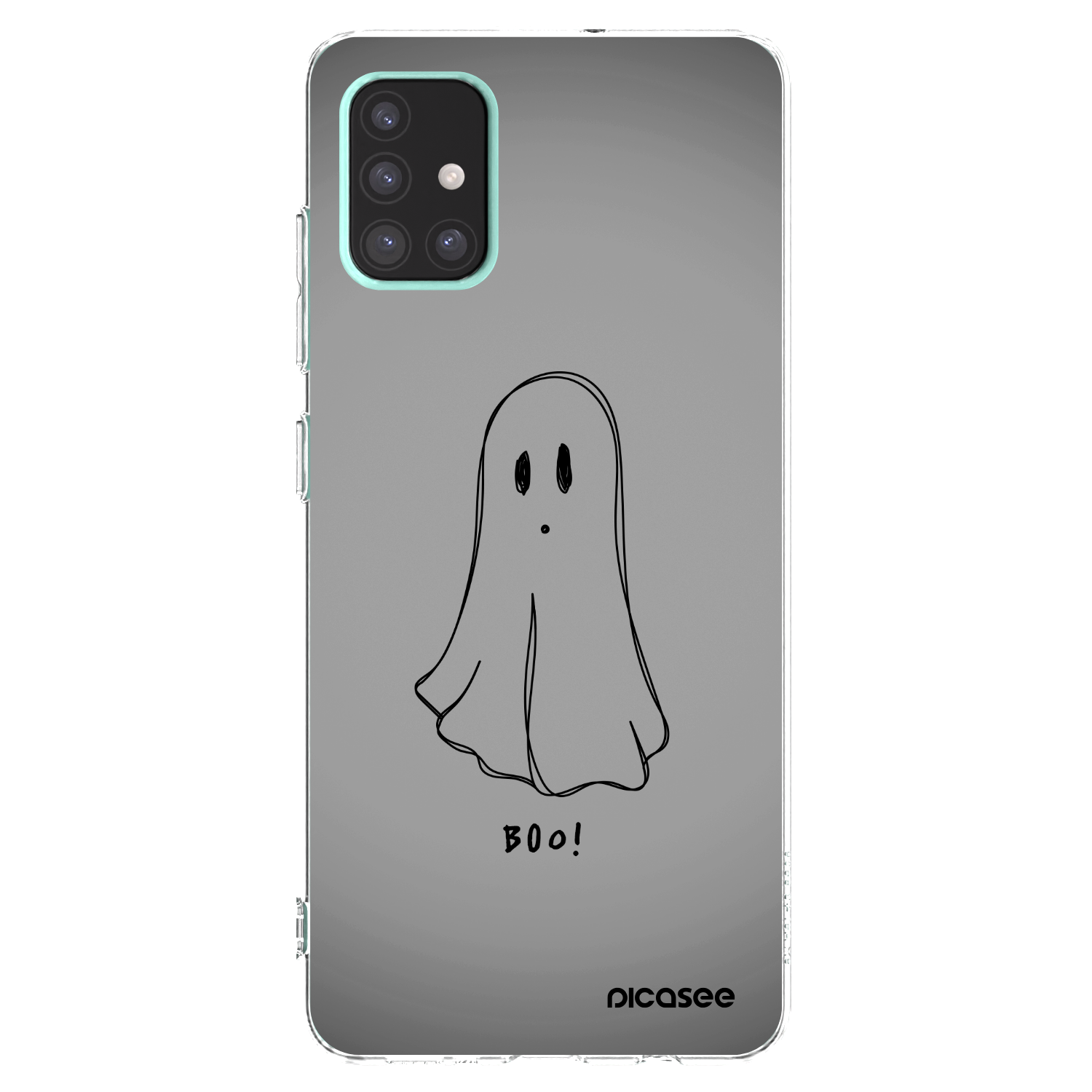 Picasee silikonska prozirna maskica za Samsung Galaxy A51 A515F - Ghost