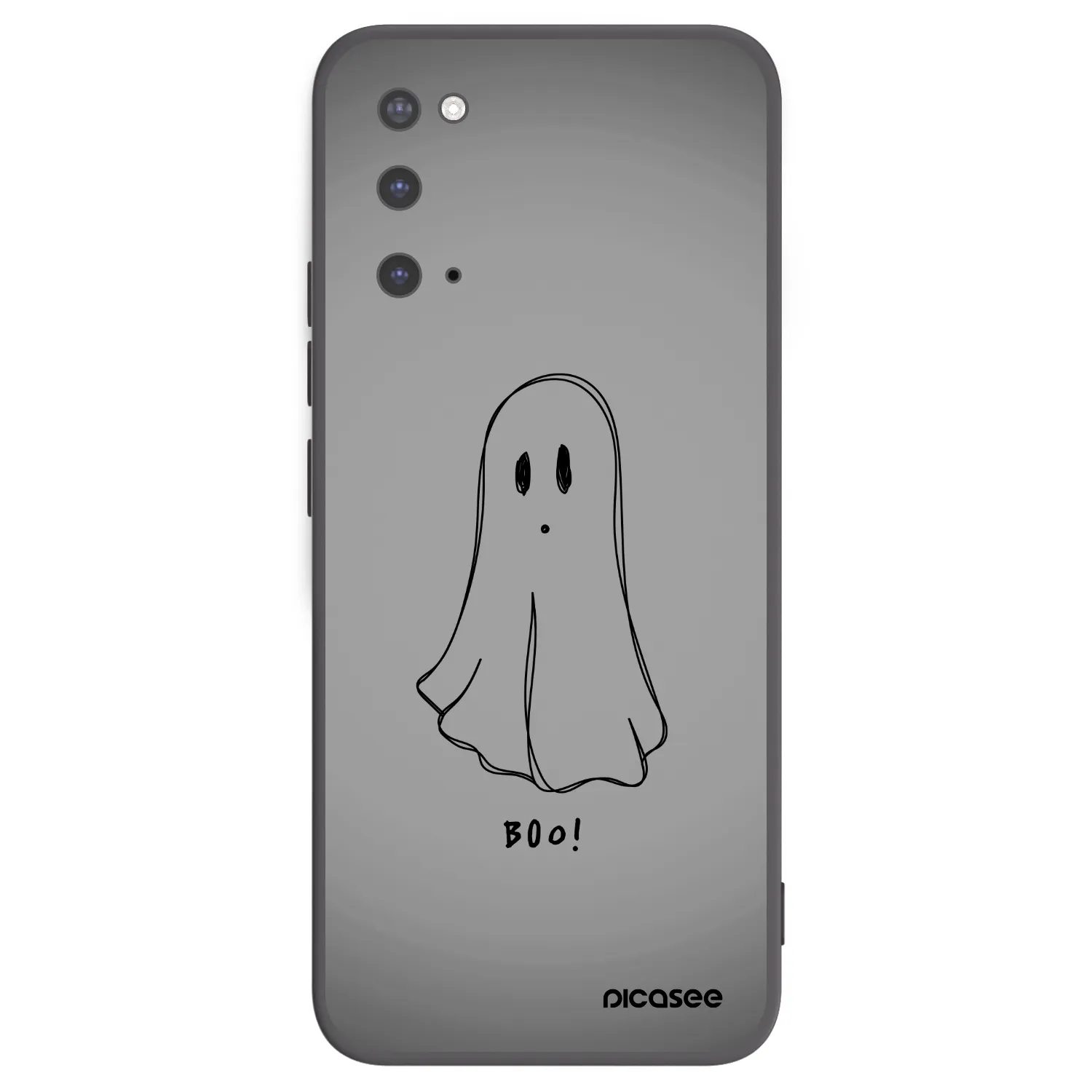Picasee crna silikonska maskica za Samsung Galaxy S20 G980F - Ghost