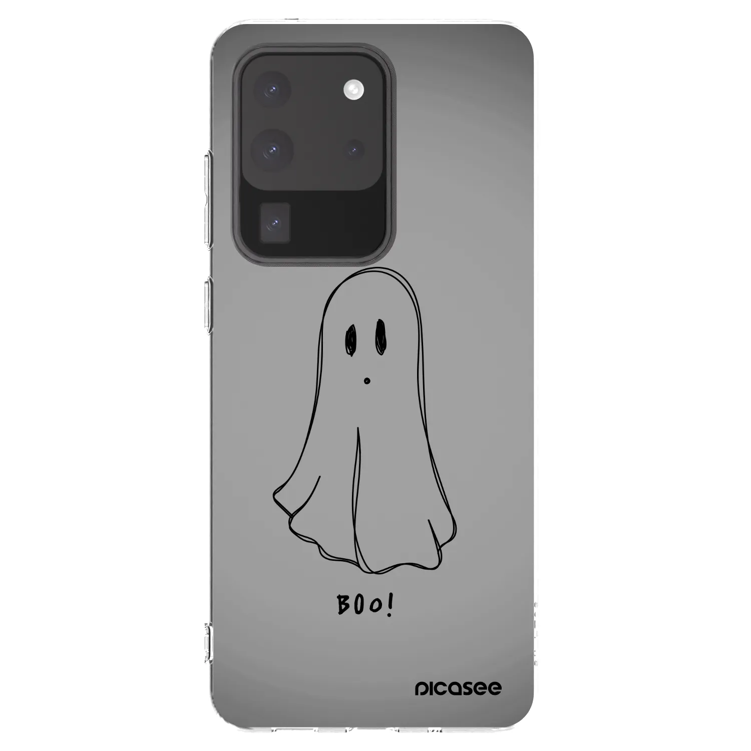 Picasee silikonska prozirna maskica za Samsung Galaxy S20 Ultra 5G G988F - Ghost