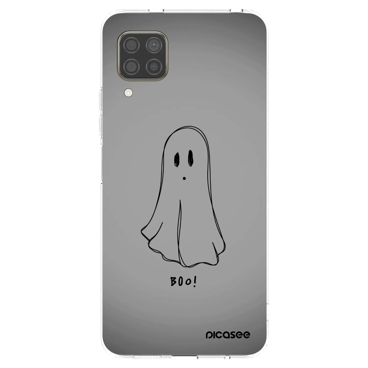 Picasee silikonska prozirna maskica za Huawei P40 Lite - Ghost