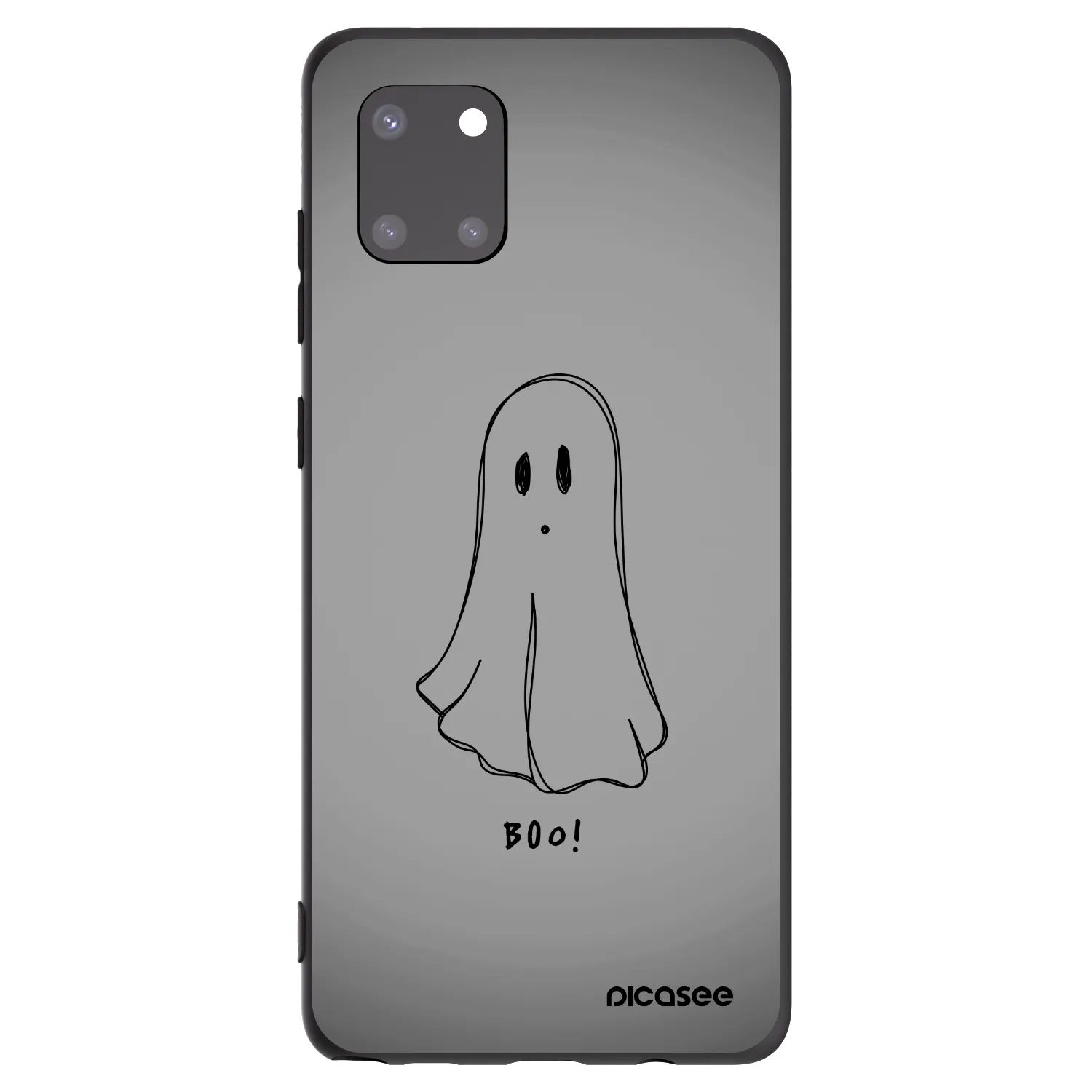 Picasee crna silikonska maskica za Samsung Galaxy Note 10 Lite N770F - Ghost