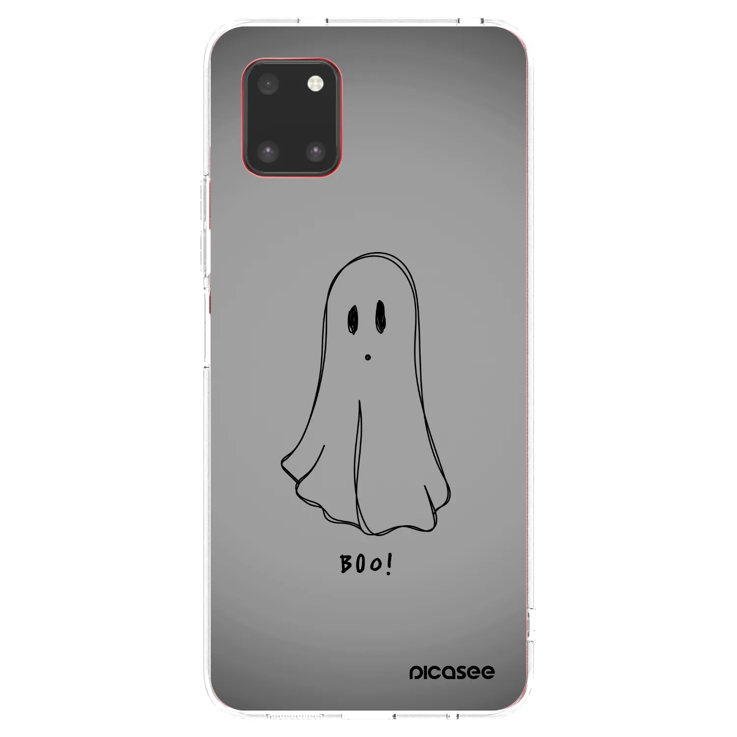 Picasee silikonska prozirna maskica za Samsung Galaxy Note 10 Lite N770F - Ghost