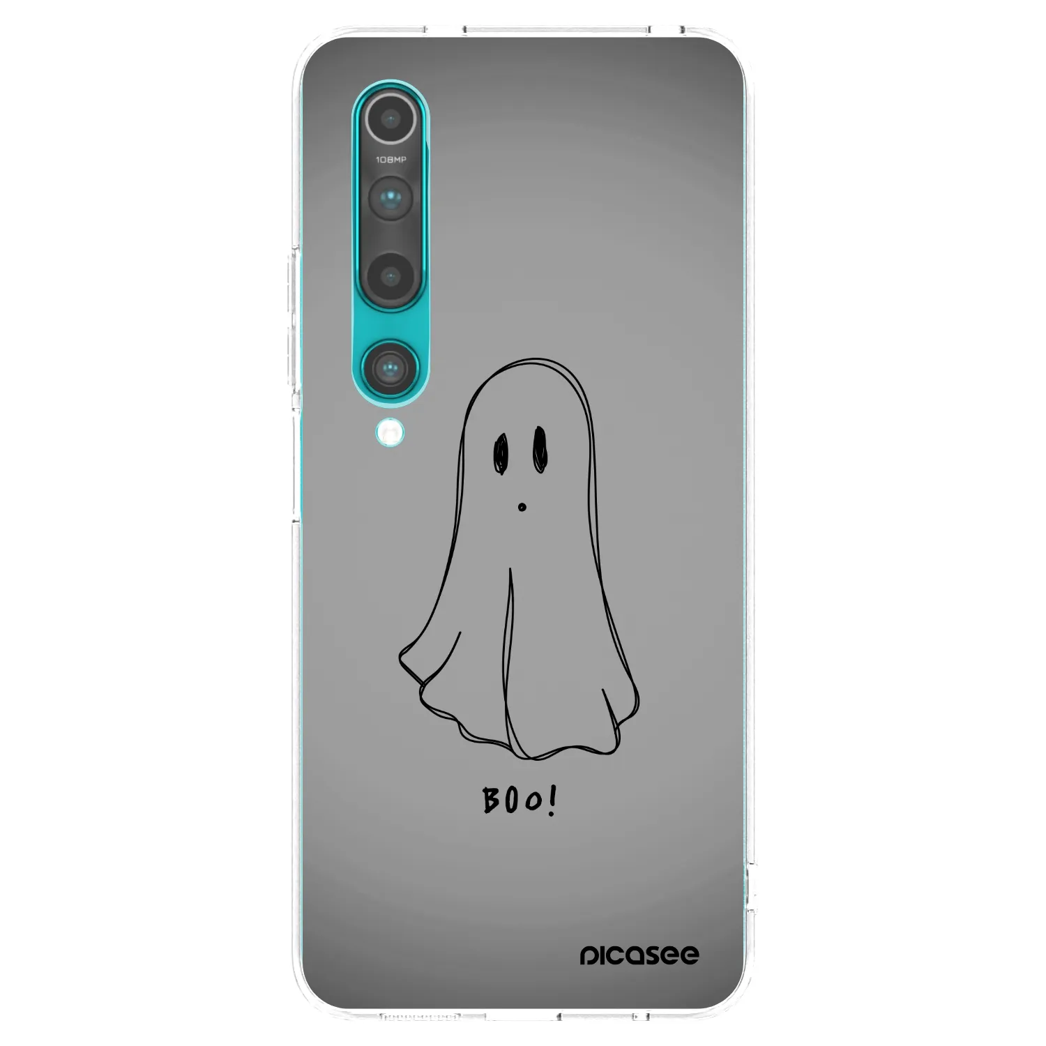 Picasee silikonska prozirna maskica za Xiaomi Mi 10 - Ghost