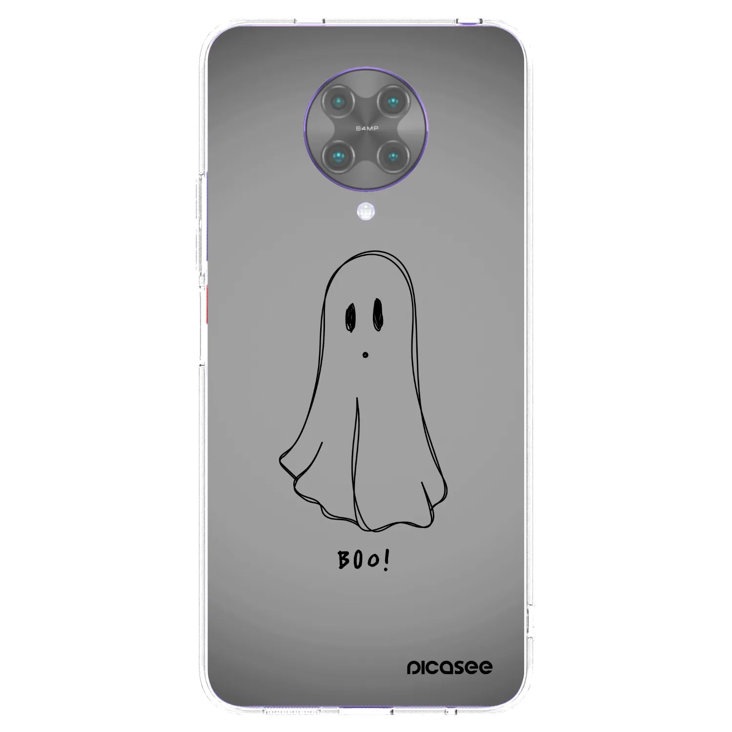 Picasee silikonska prozirna maskica za Xiaomi Poco F2 Pro - Ghost