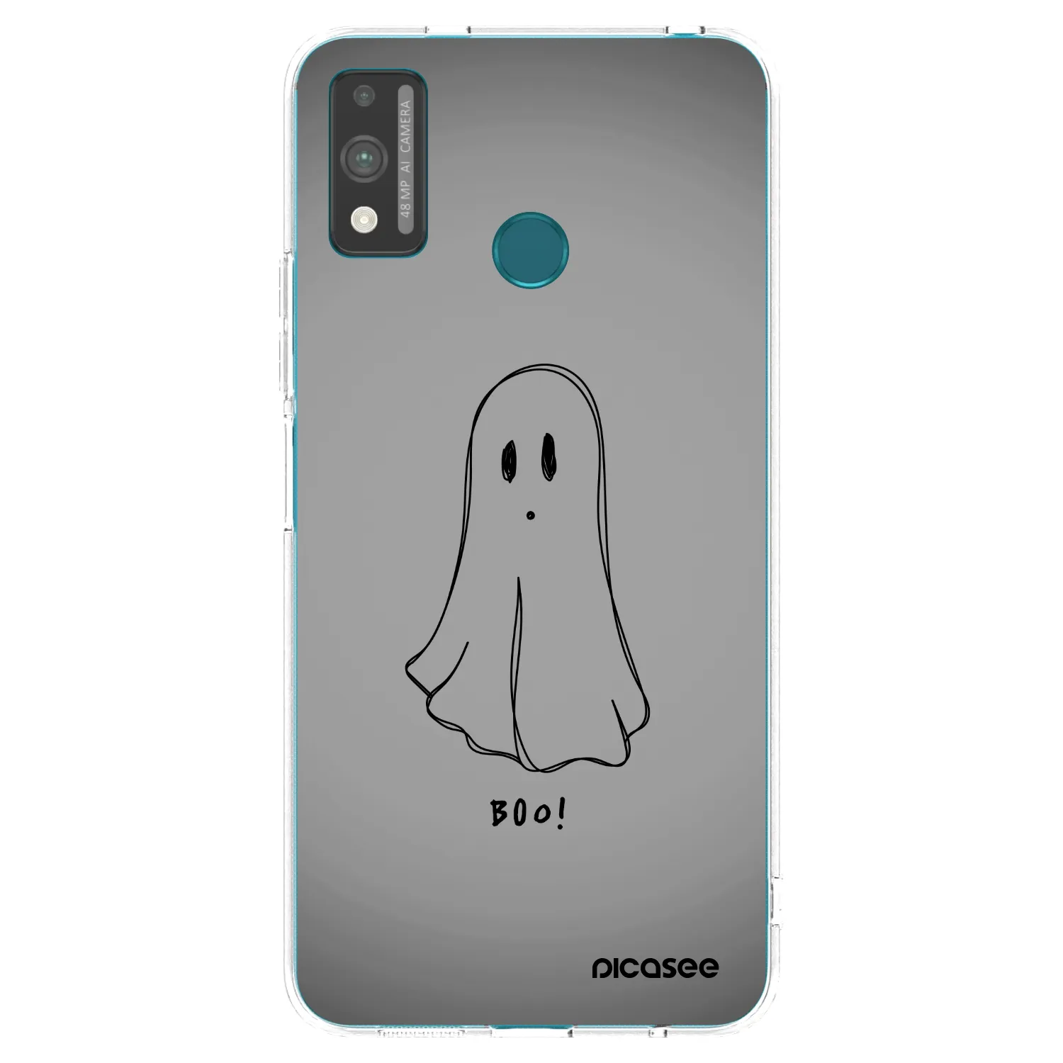 Picasee silikonska prozirna maskica za Honor 9X Lite - Ghost