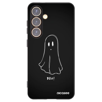 Picasee crna silikonska maskica za Samsung Galaxy S24 S921B 5G - Ghost 2