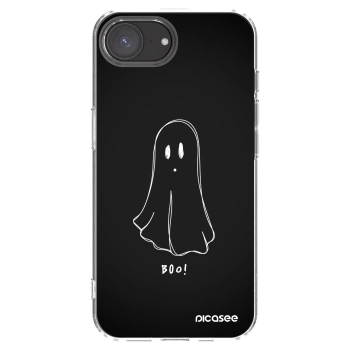 Picasee silikonska prozirna maskica za Apple iPhone 16e - Ghost 2