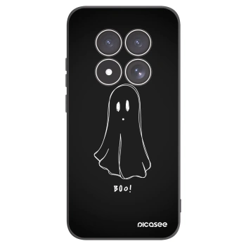 Picasee crna silikonska maskica za Xiaomi Redmi Note 15 Pro 5G - Ghost 2