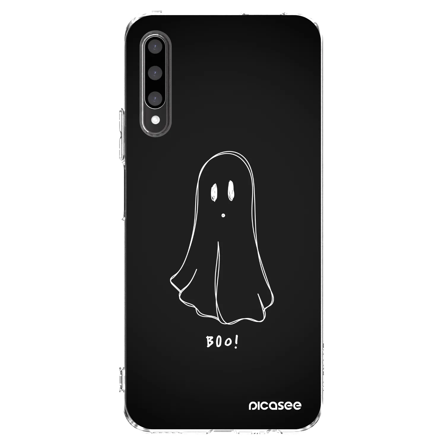 Picasee silikonska prozirna maskica za Honor 9X Pro - Ghost 2
