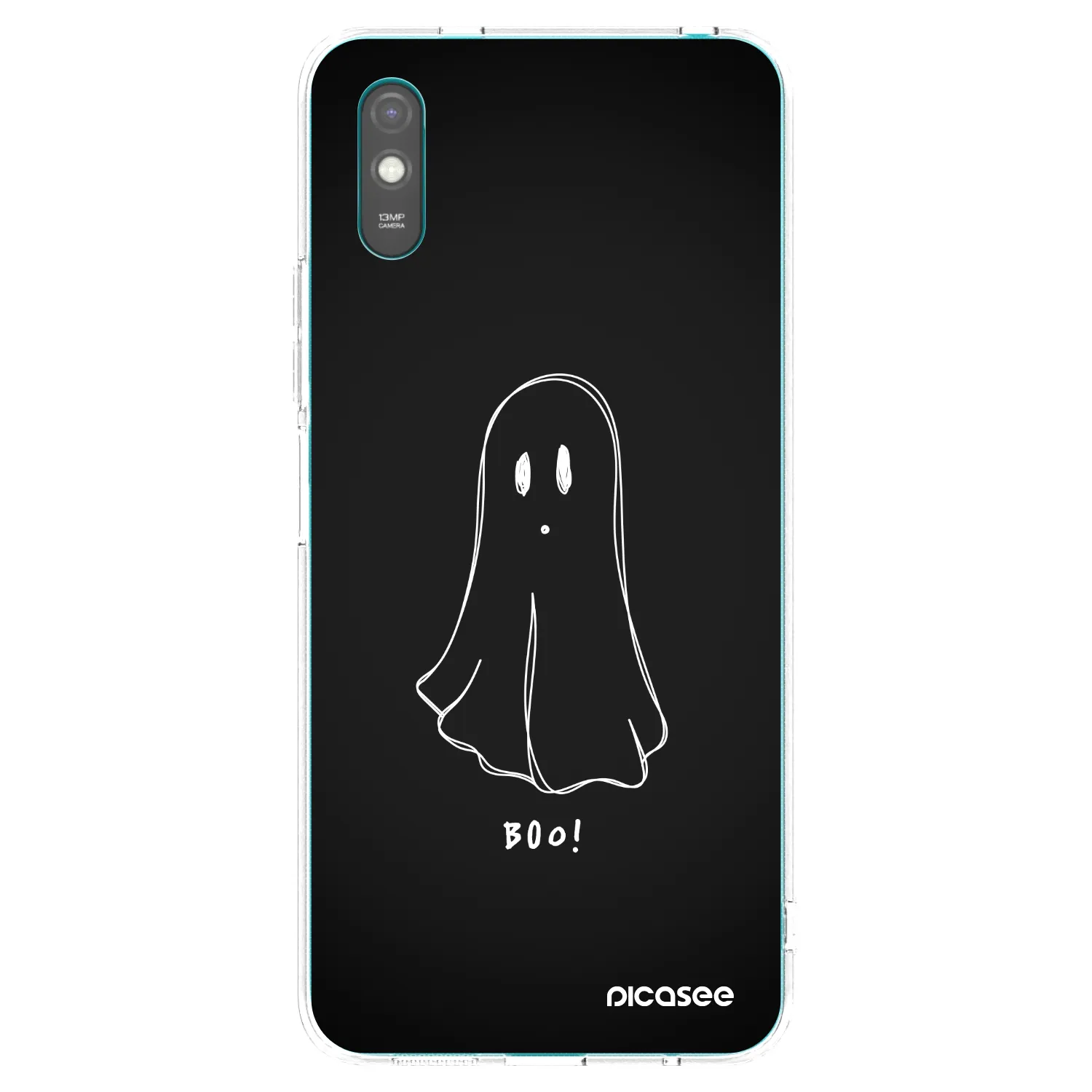 Picasee silikonska prozirna maskica za Xiaomi Redmi 9A - Ghost 2