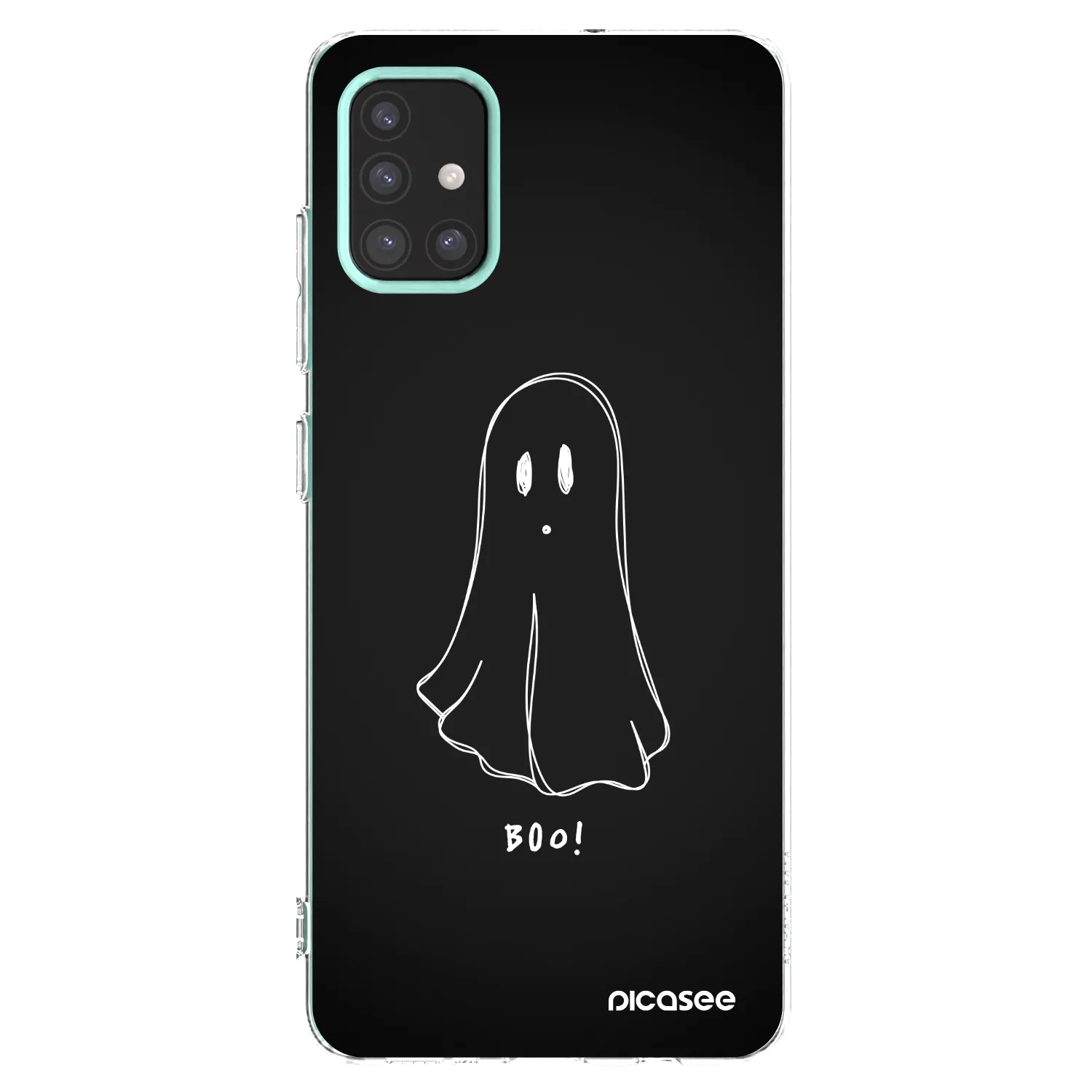 Picasee silikonska prozirna maskica za Samsung Galaxy M31s - Ghost 2